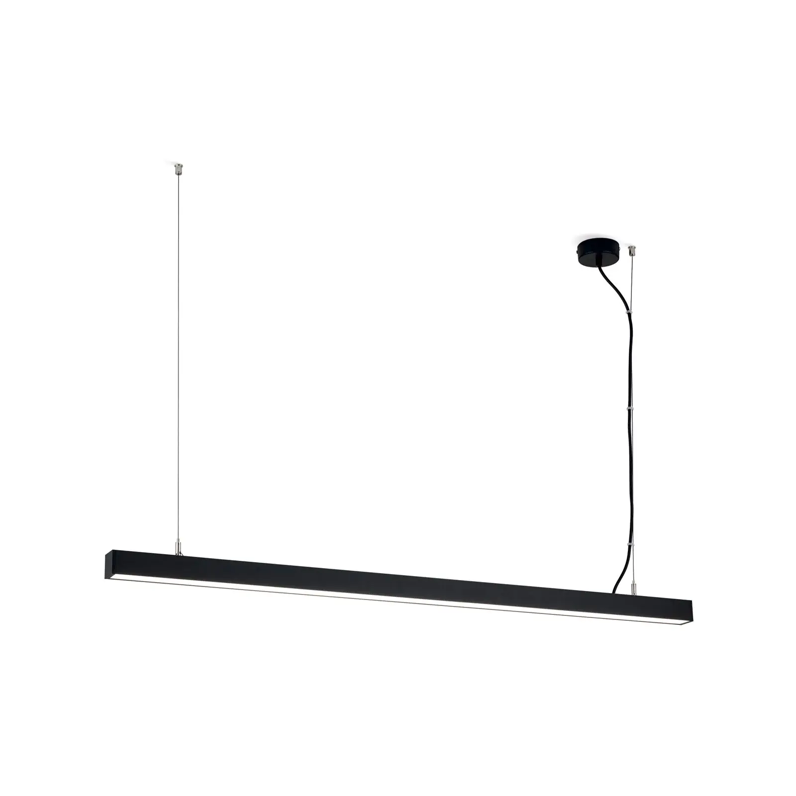 LED profilna lampa BOUNCE, dužina 113 cm, crna - 7