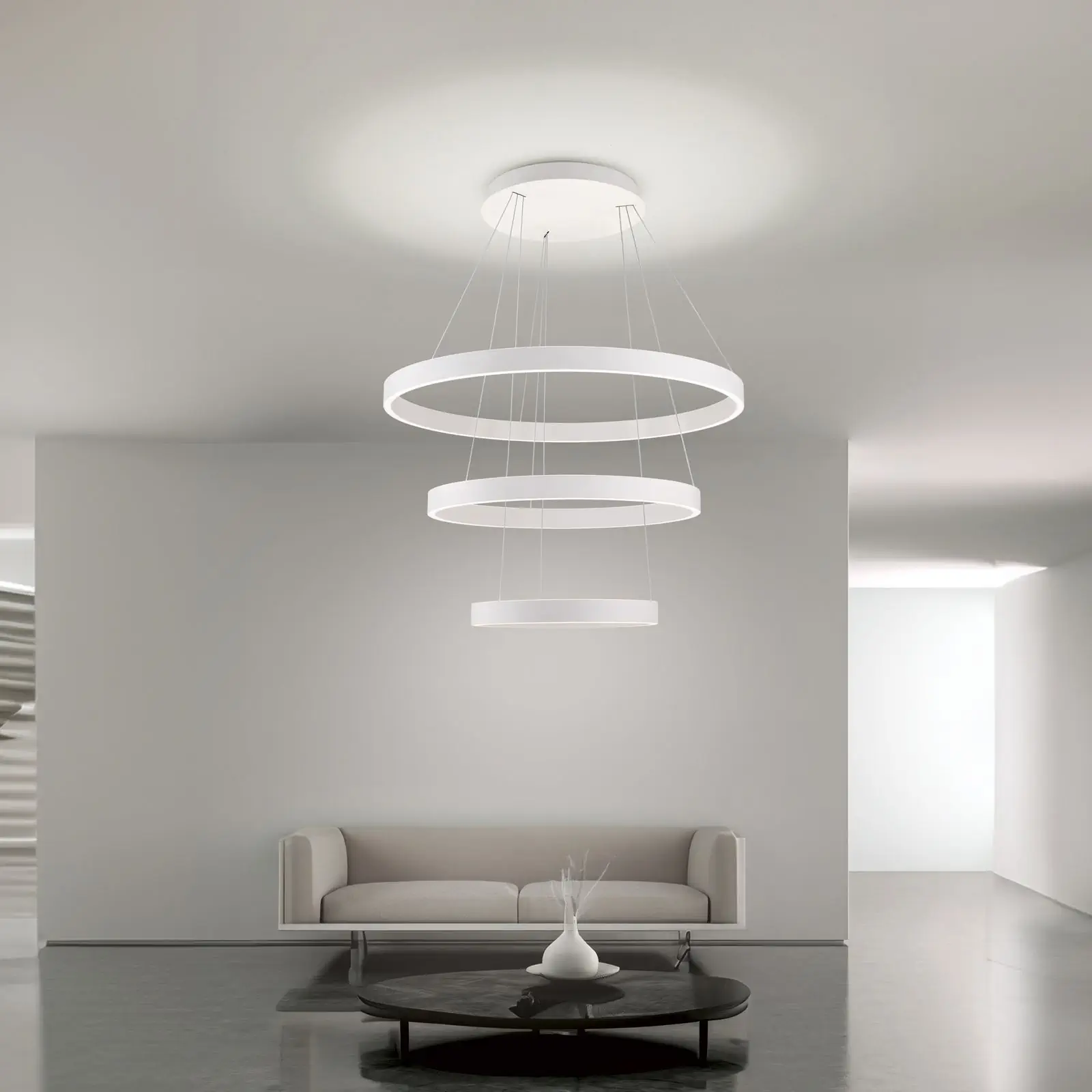 Viseća lampa KOLK, koncentrična, Ø 40/60/80 cm - 1