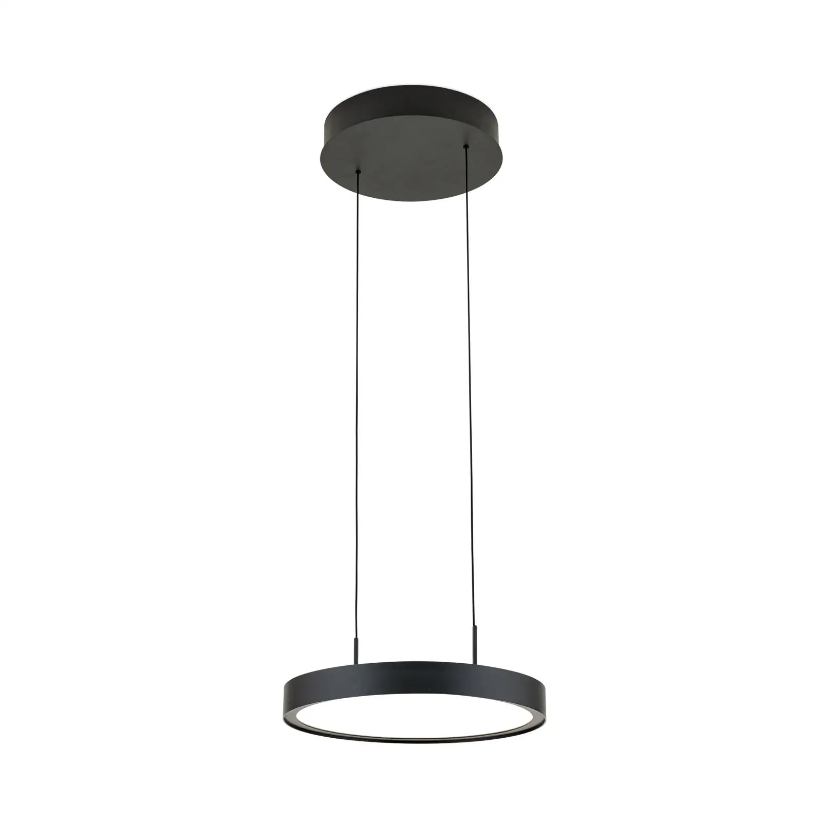 LED viseća lampa TEIDE, Ø 33,5 cm, mat crna - 4
