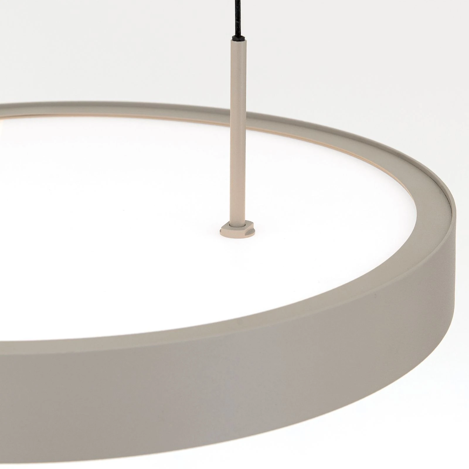 LED viseća lampa TEIDE, Ø 33,5 cm, kaki - 6