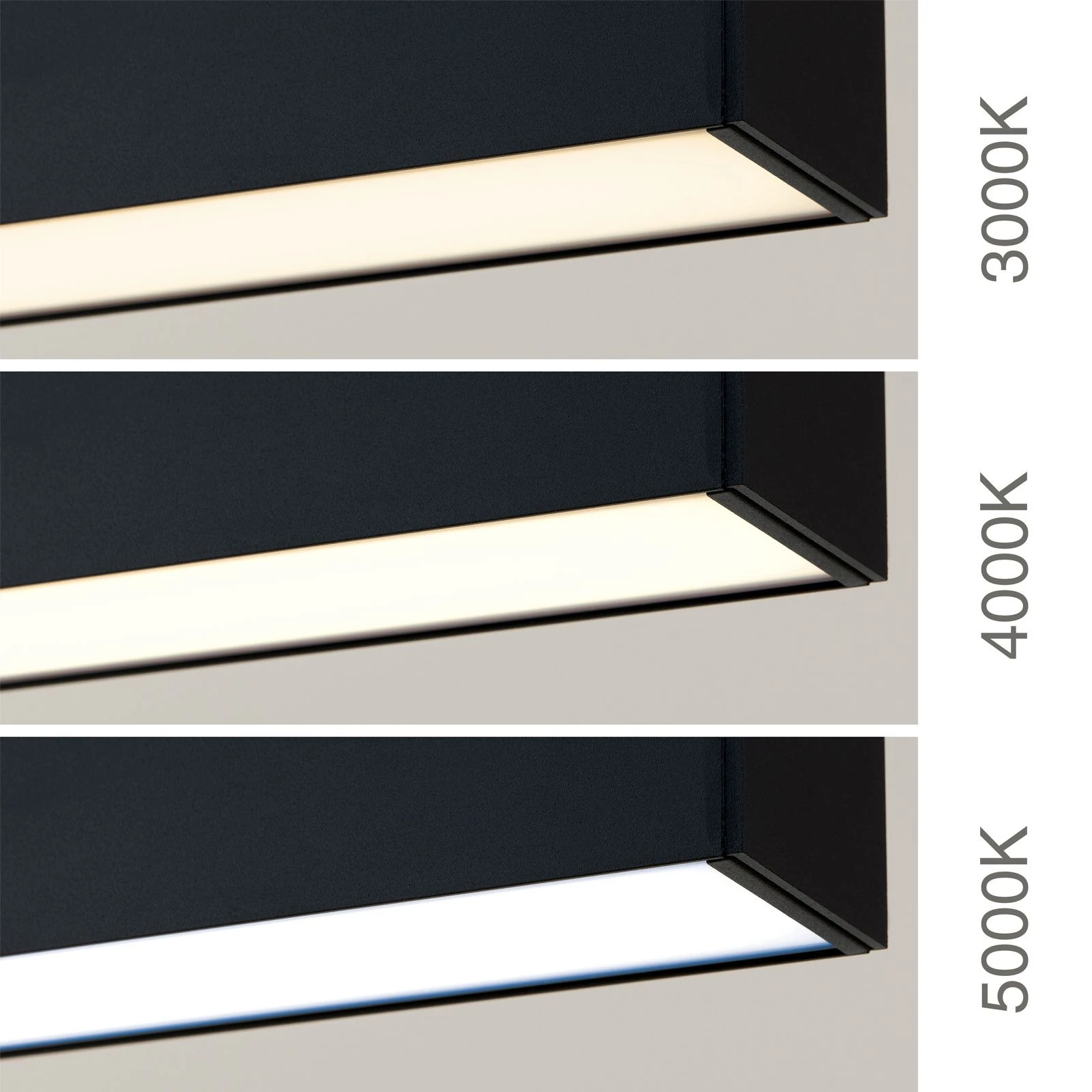 LED profilna lampa PALKKI, crna - 8