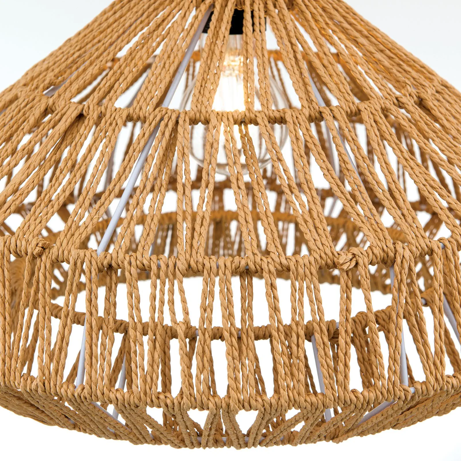 Viseća lampa BASKET, natur - 6