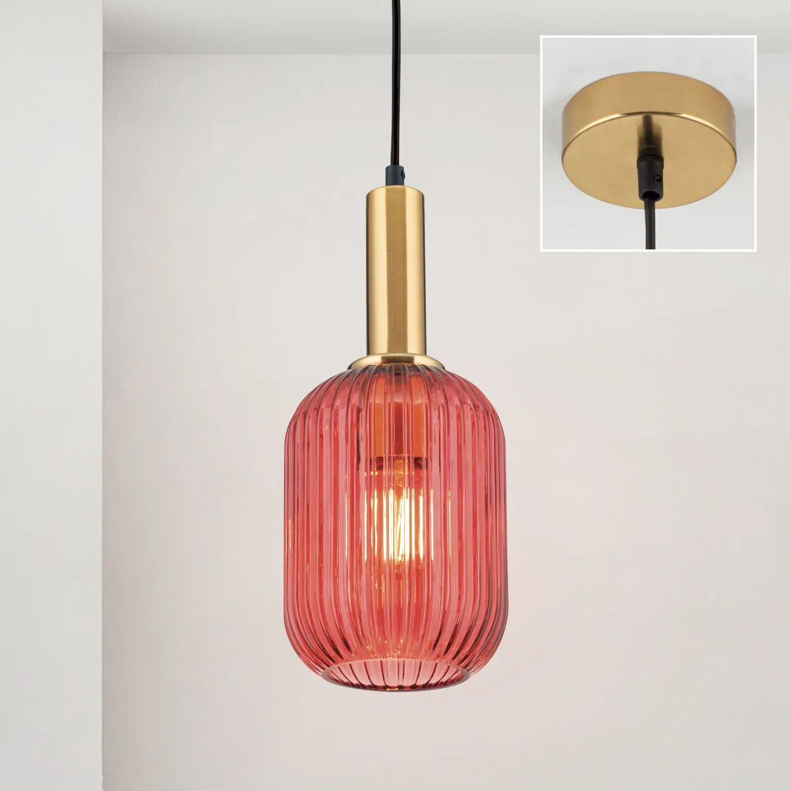 Viseća lampa CARNEVAL, crvena - 2