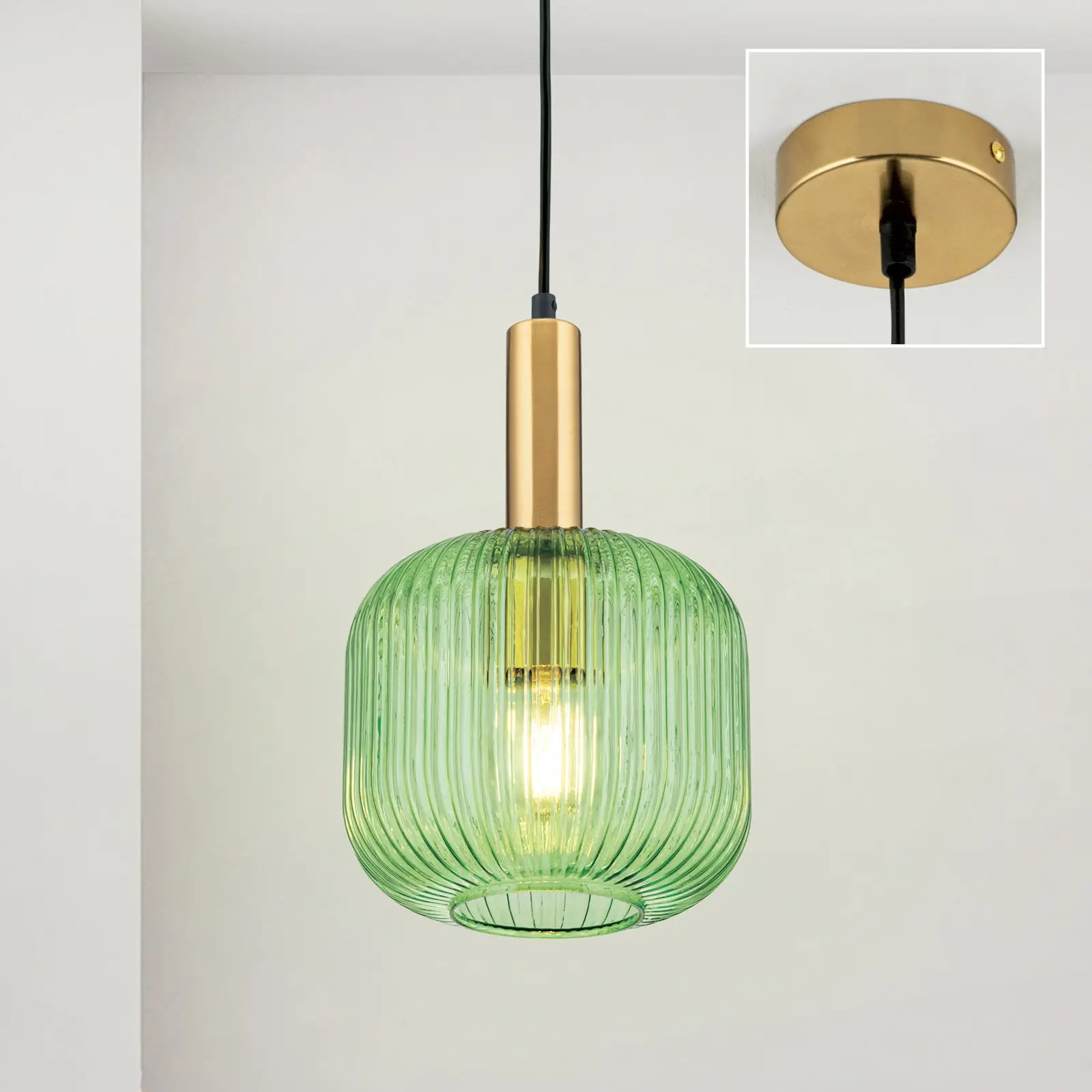 Viseća lampa CARNEVAL, zelena - 2