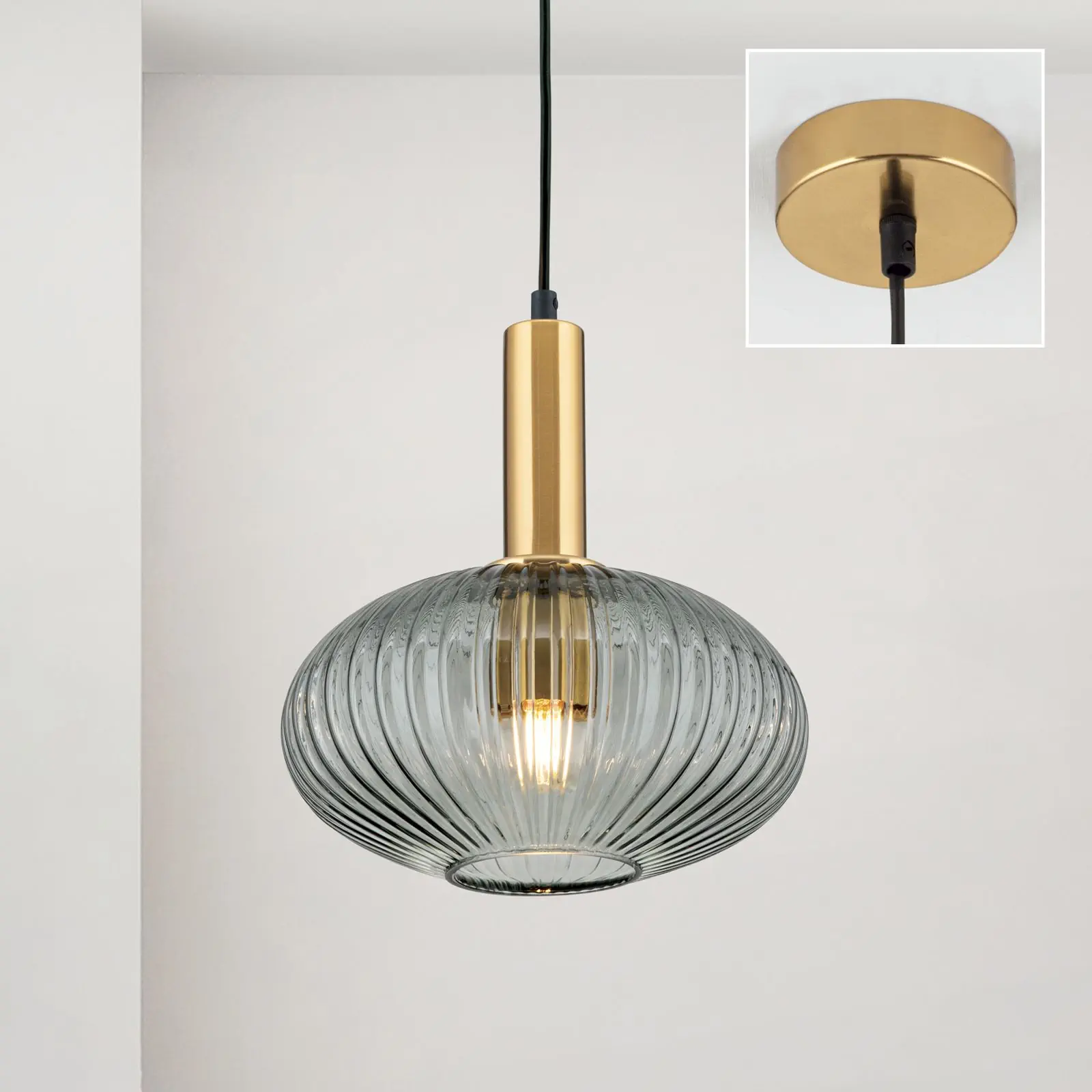 Viseća lampa CARNEVAL, dimljena - 2