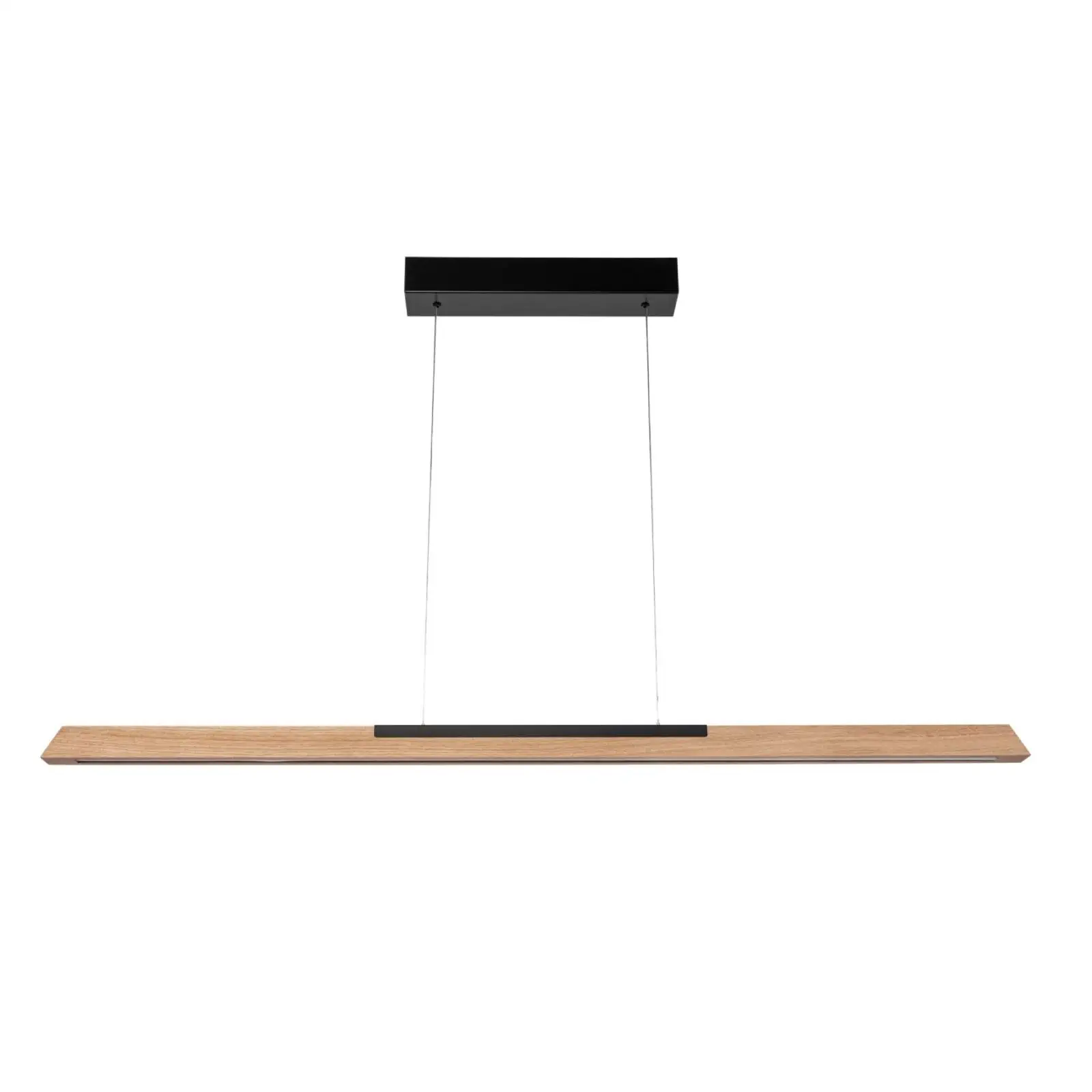 LED viseća lampa SONAS, hrast/crna - 3