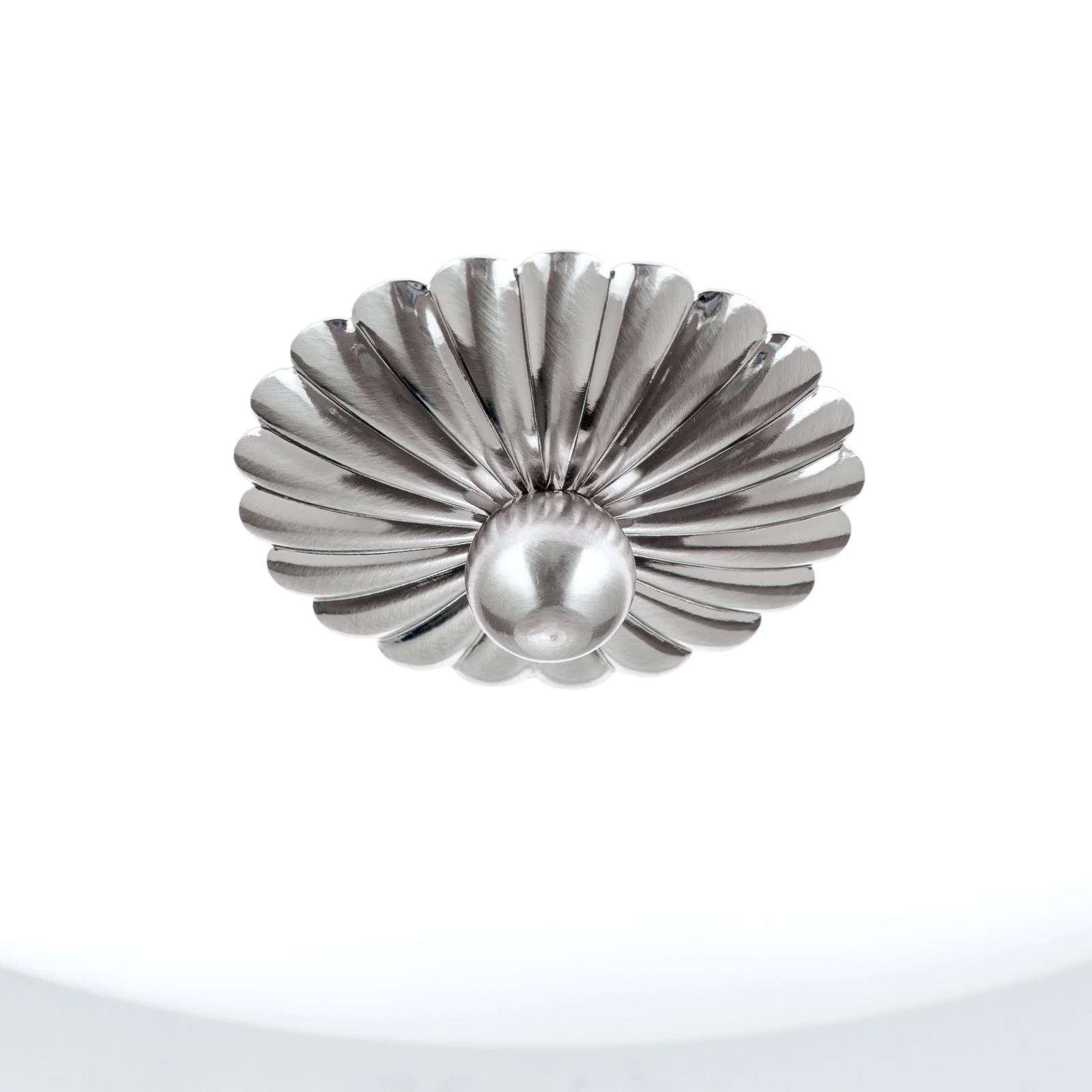 Plafonska lampa WIENER NOSTALGIE, Ø 47 cm, saten hrom, opal mat staklo - 5