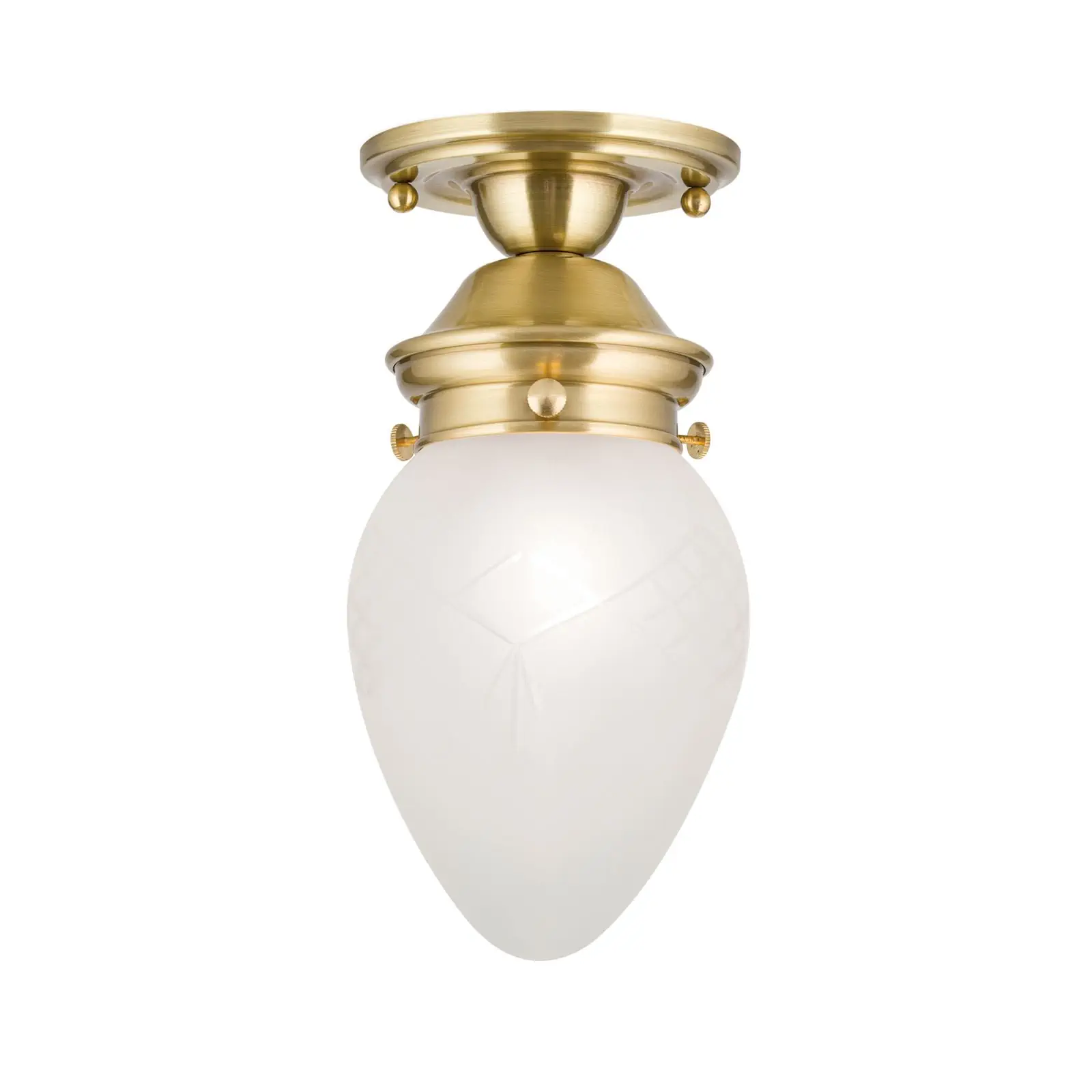 Plafonska lampa BUDAPEST, bronza, sa 1 izvorom svetla, Ø 15 cm - 4