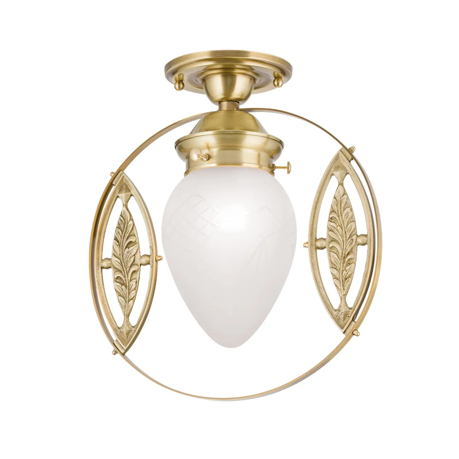 Plafonska lampa BUDAPEST, bronza, sa 1 izvorom svetla, Ø 25 cm - 4