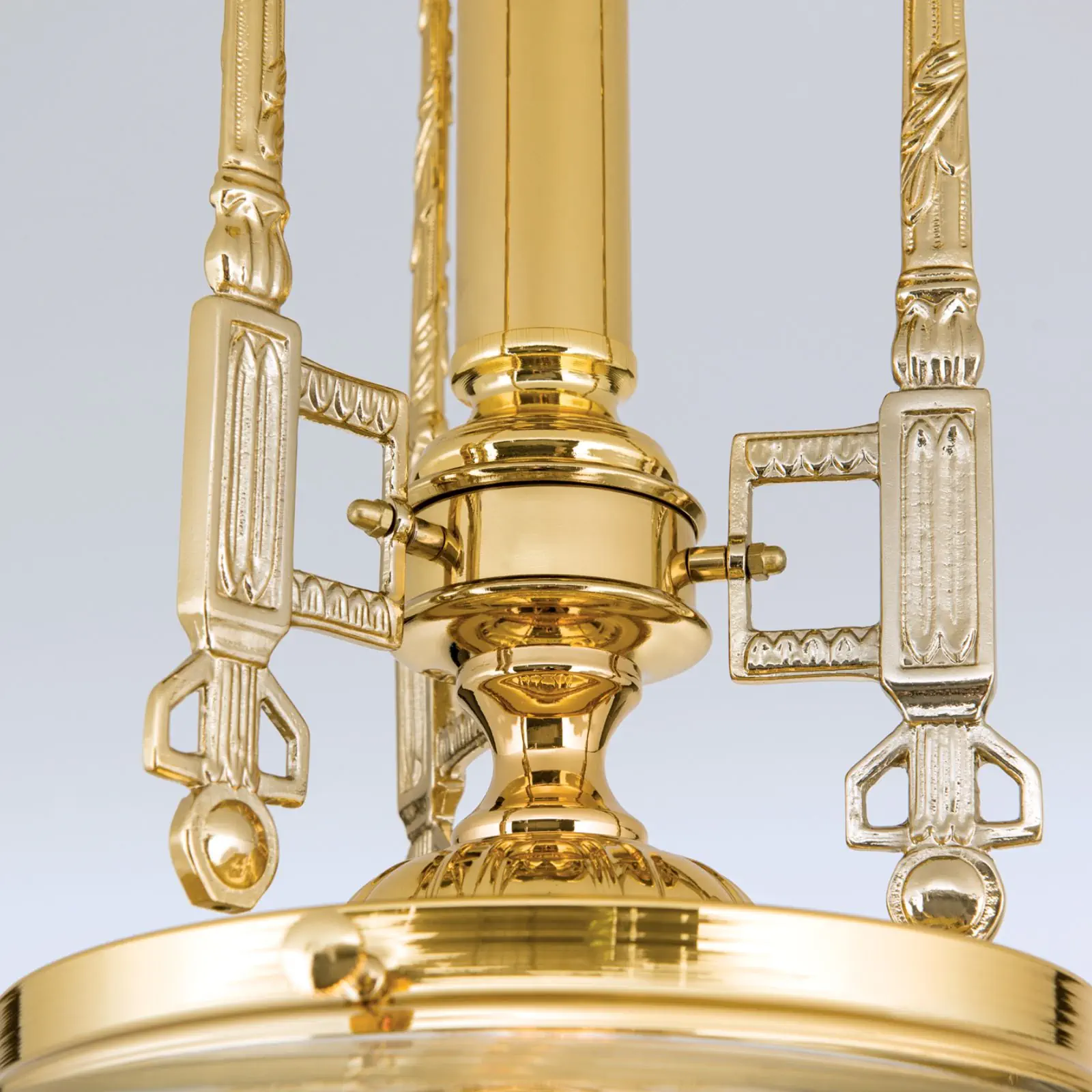 Plafonski luster BUDAPEST, sa 1 izvorom svetla, bronza - 2