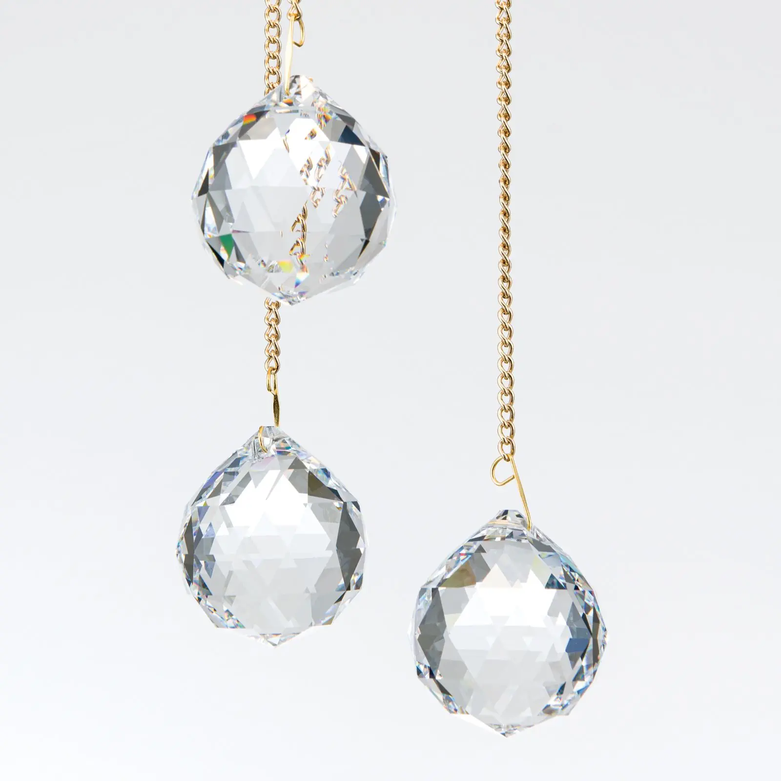 Plafonska lampa GALAXY sa 27 izvora svetla, pozlaćena 24K zlatom - 6