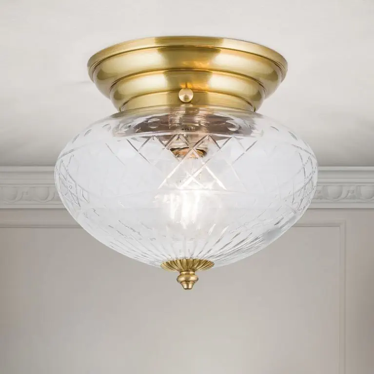 Plafonska lampa ADELE, bronza, Ø 25 cm - 1