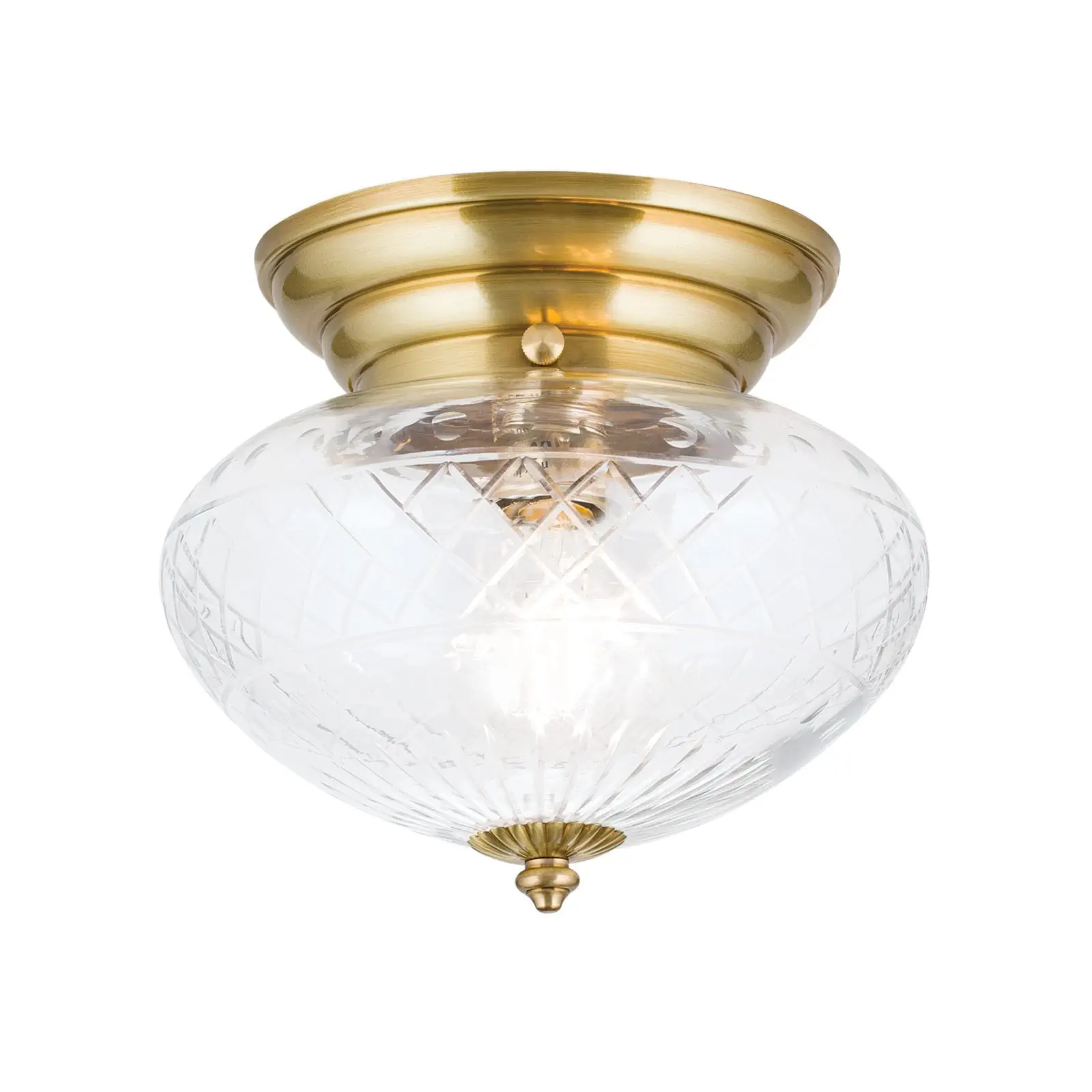 Plafonska lampa ADELE, bronza, Ø 25 cm - 4