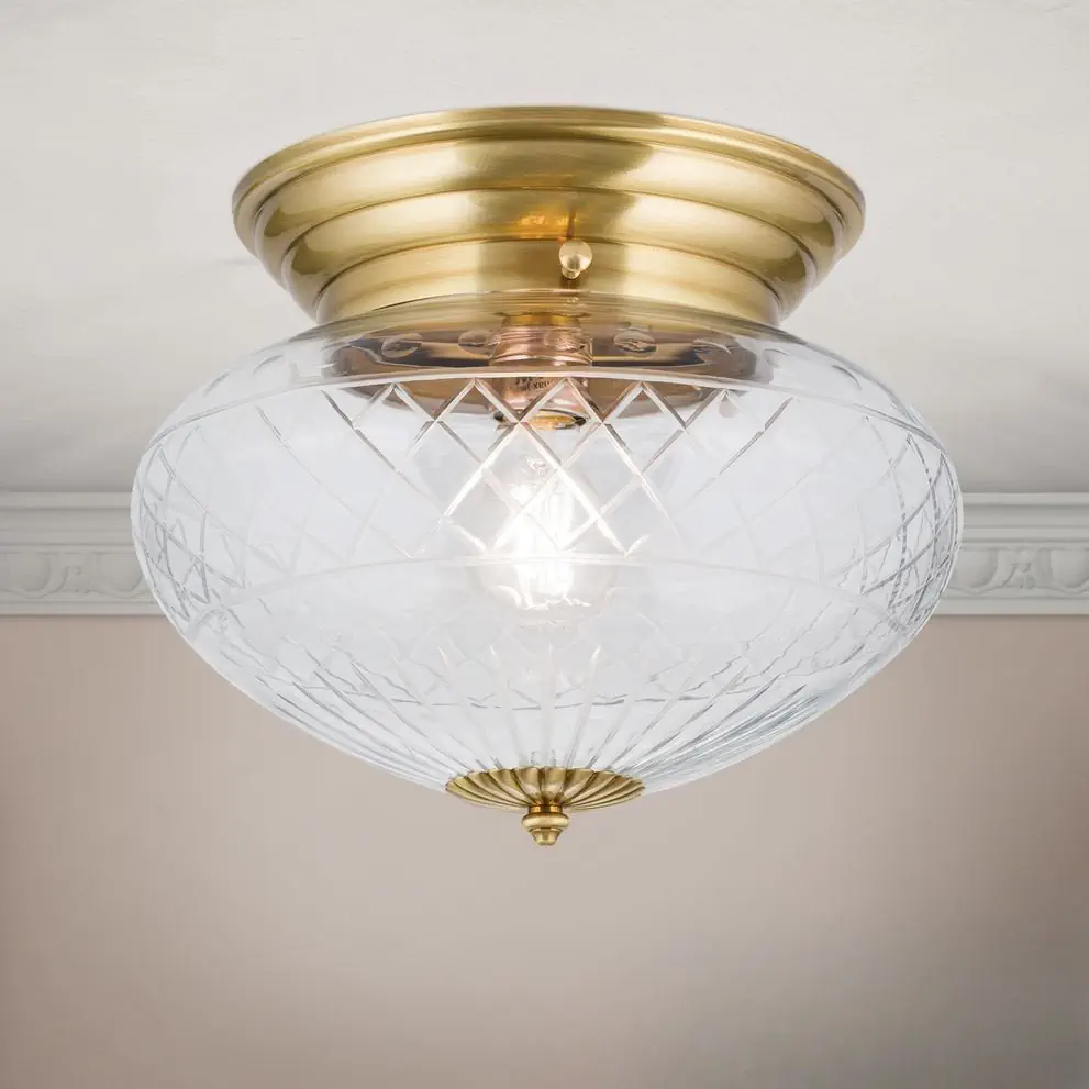 Plafonska lampa ADELE, bronza, Ø 31 cm - 1