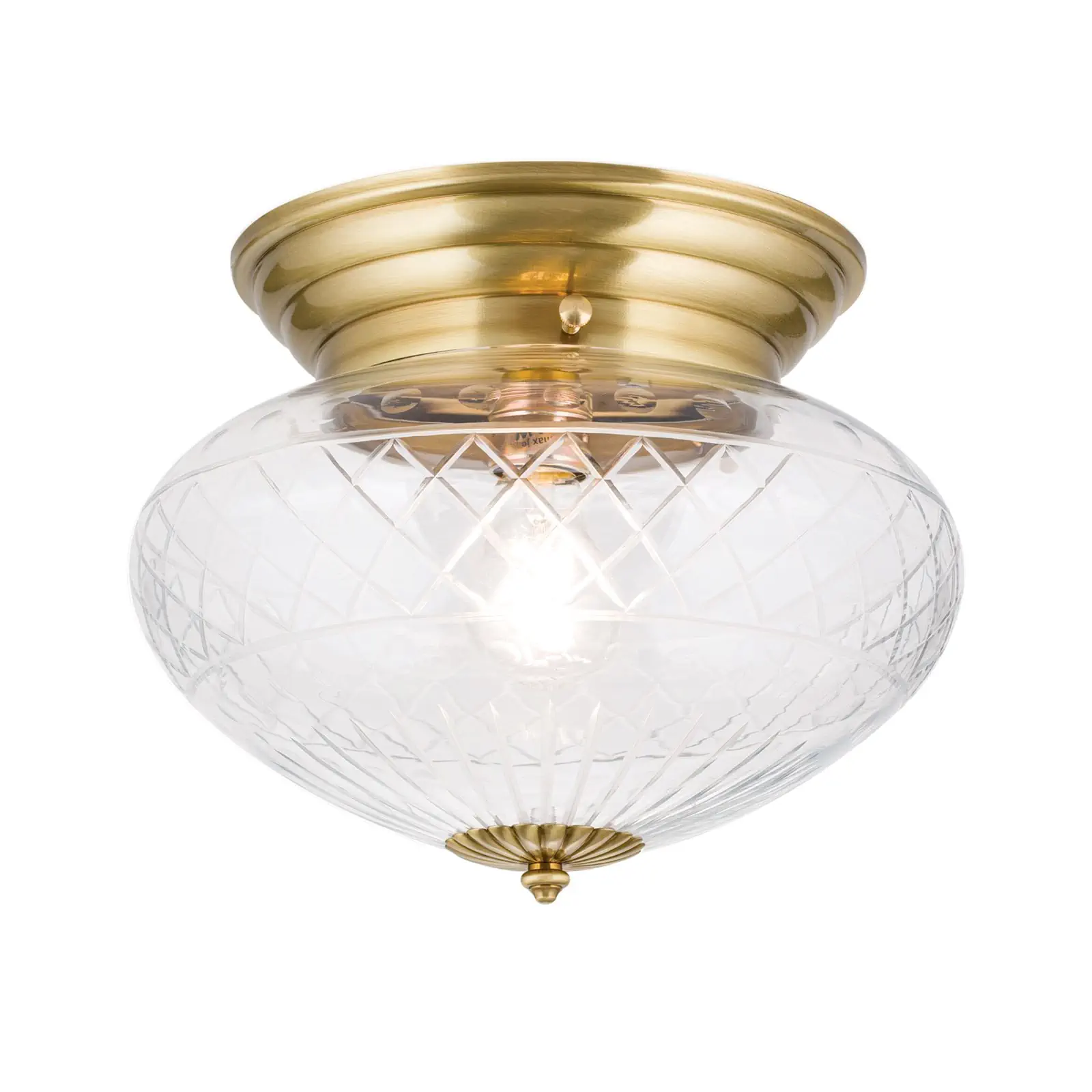Plafonska lampa ADELE, bronza, Ø 31 cm - 4