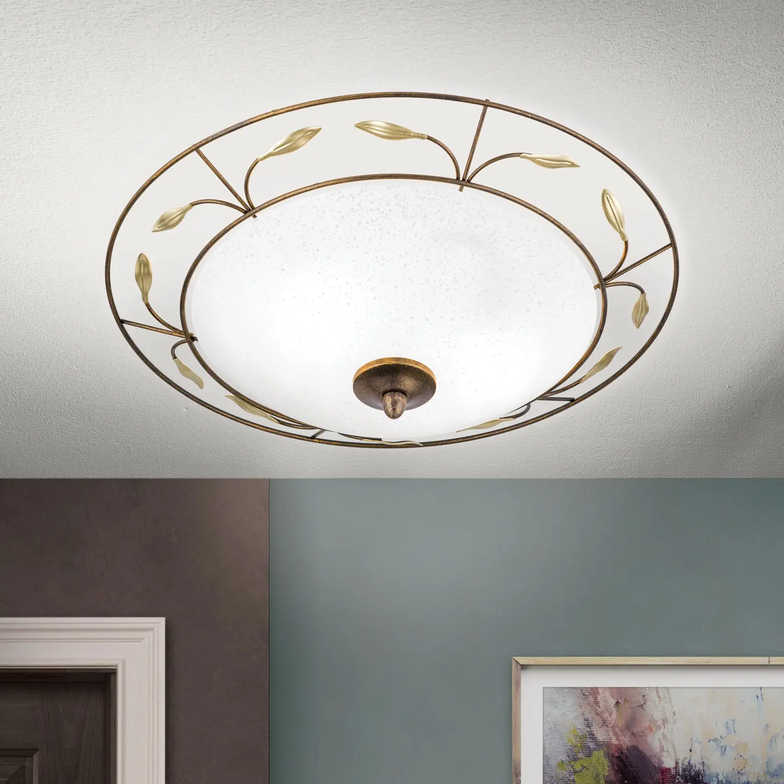 Plafonska lampa LUCA, antik - 2