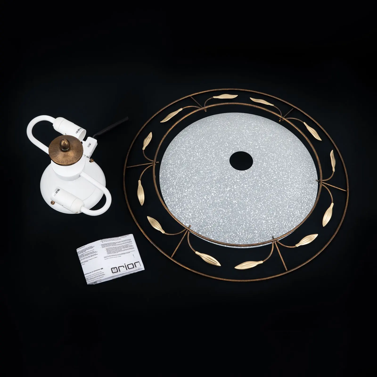 Plafonska lampa LUCA, antik - 8