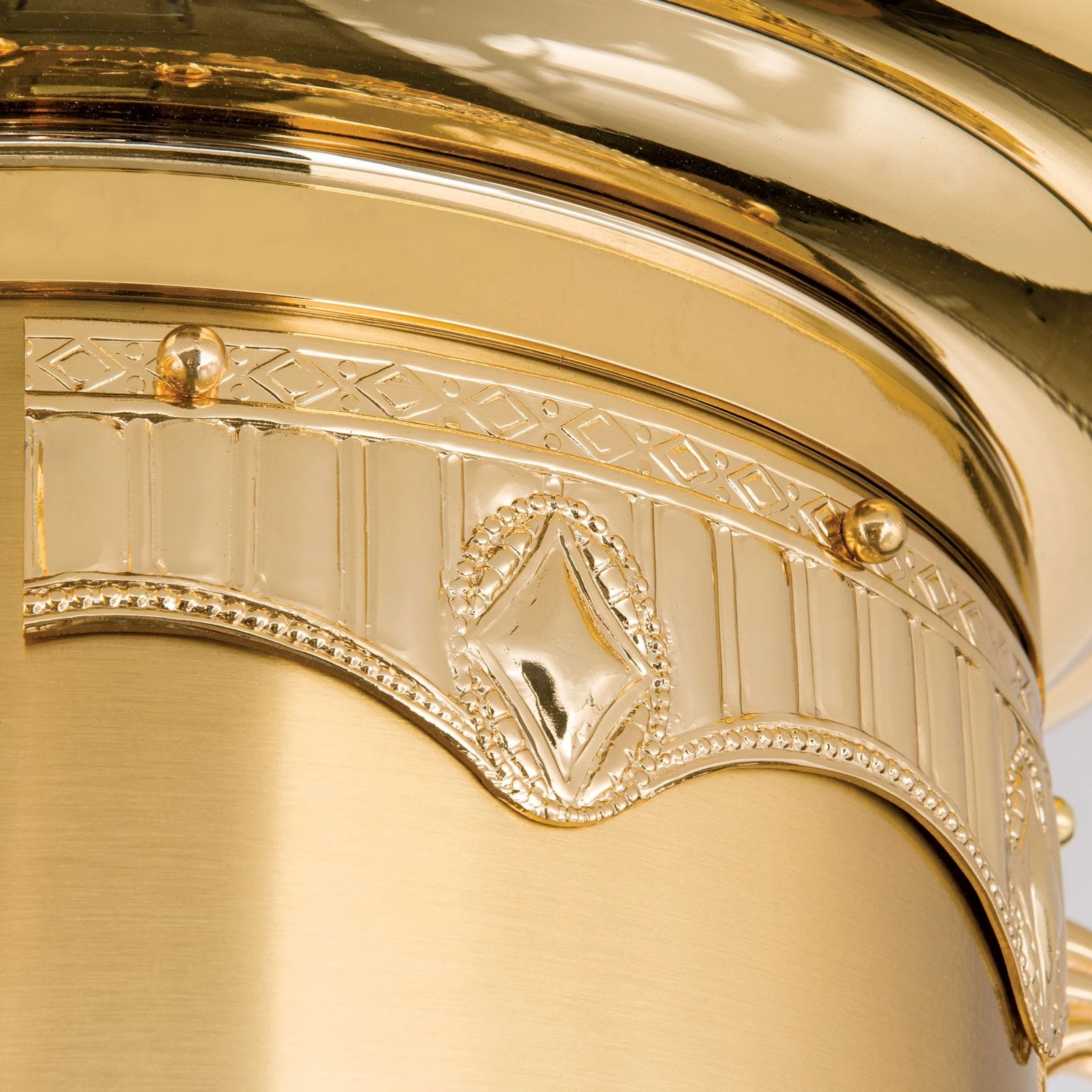 Plafonska lampa ADELE, 24-karatno pozlaćena, kristalni stakleni štapići, Ø 37 cm - 5