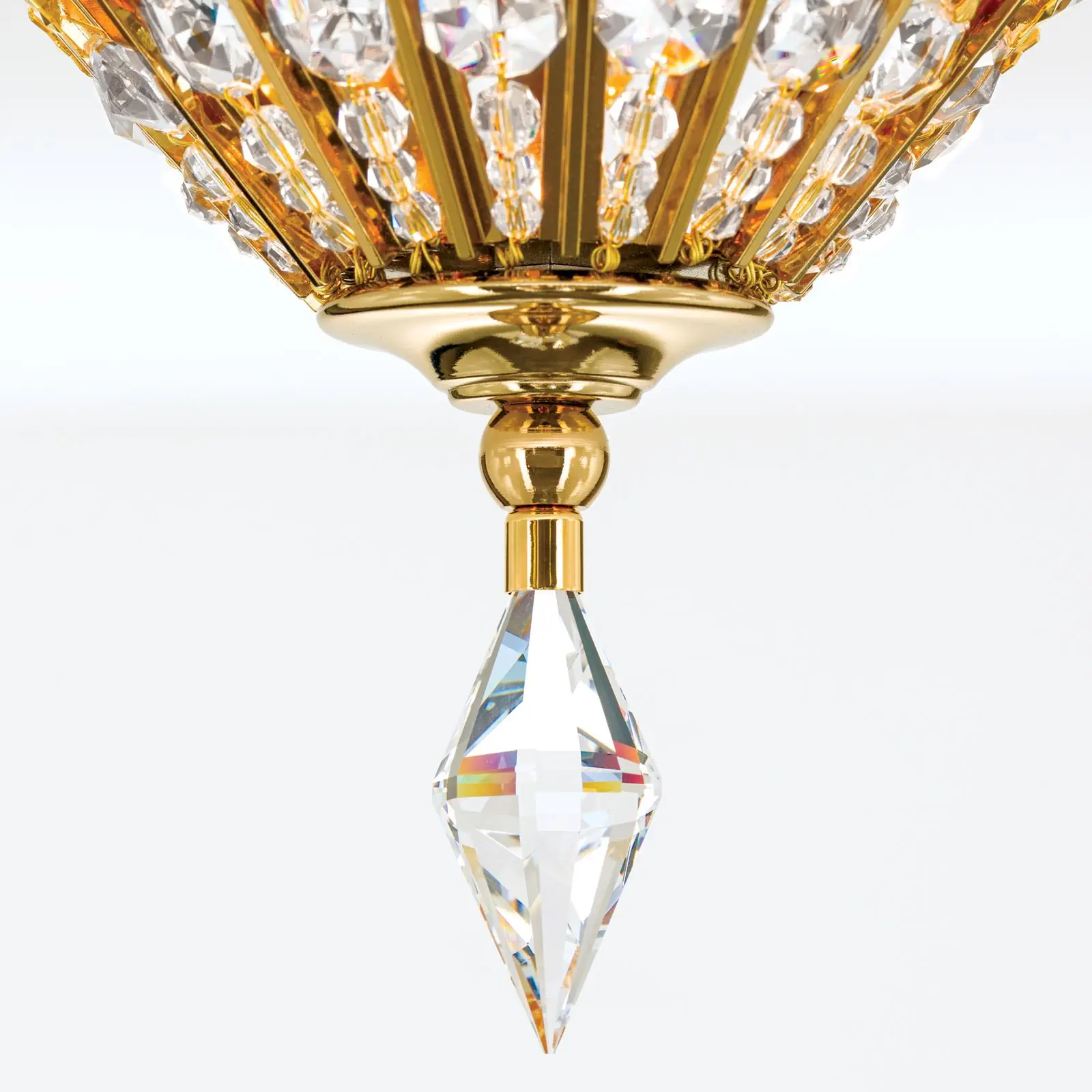 Plafonska lampa ORIENTAL, zlato, 17 cm - 6