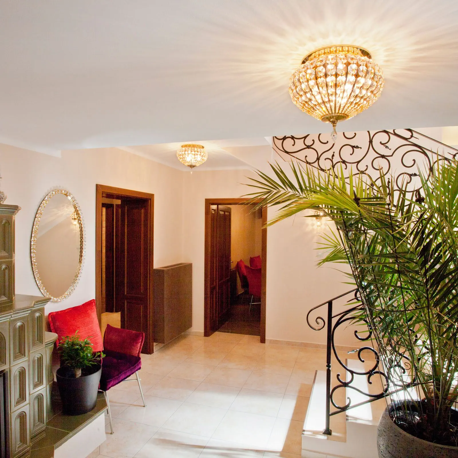 Plafonska lampa ORIENTAL, zlato, 34 cm - 9