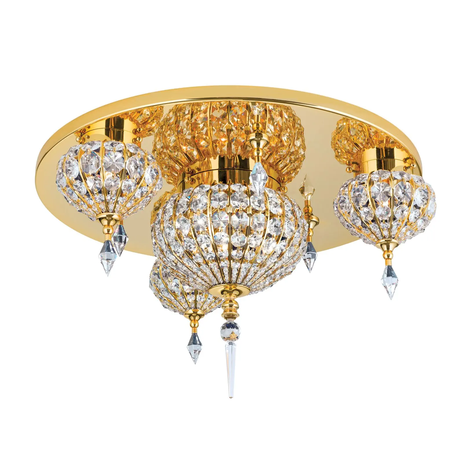 Plafonska lampa ORIENTAL, zlato, Ø 62 cm - 4