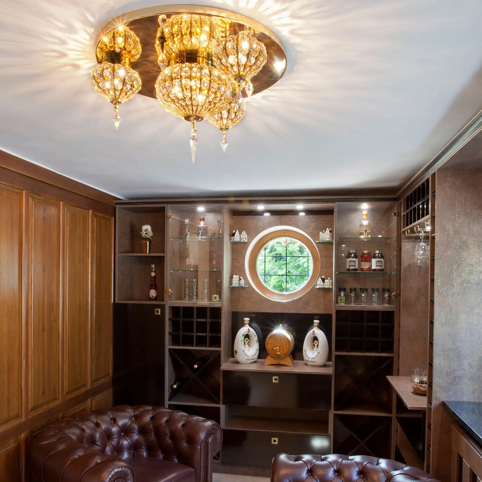 Plafonska lampa ORIENTAL, zlato, Ø 62 cm - 9