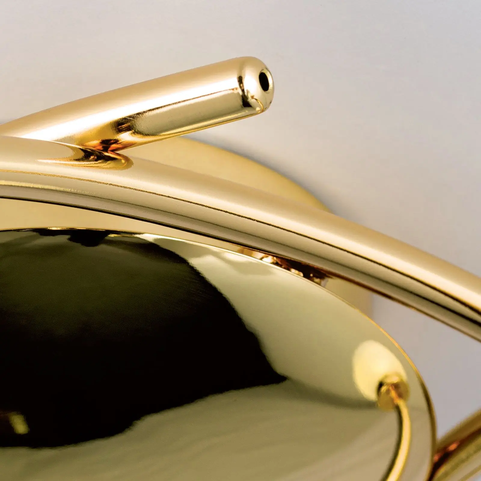 Plafonska lampa CARLA, sa 5 izvora svetla, sjajni mesing - 6