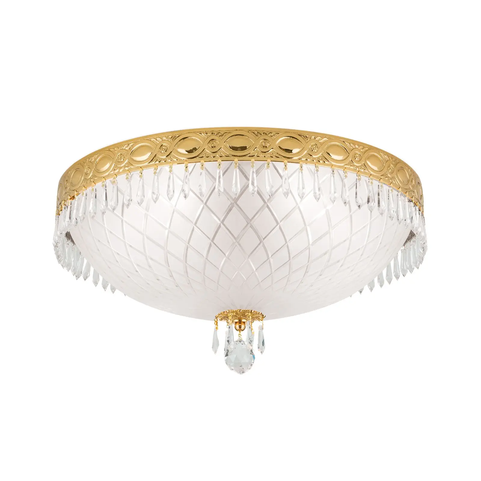 Plafonska lampa EMPIRE CRYSTAL, zlato, Ø 45 cm - 4