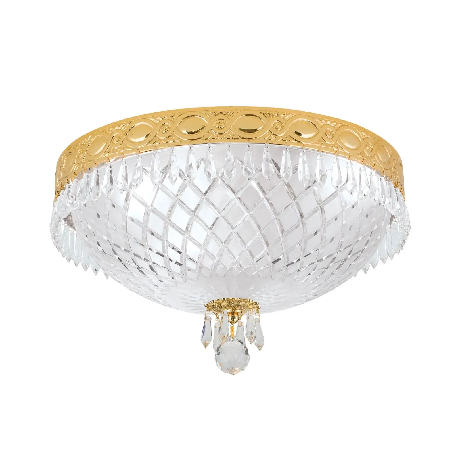 Plafonska lampa EMPIRE CRYSTAL, zlato, Ø 39 cm - 4