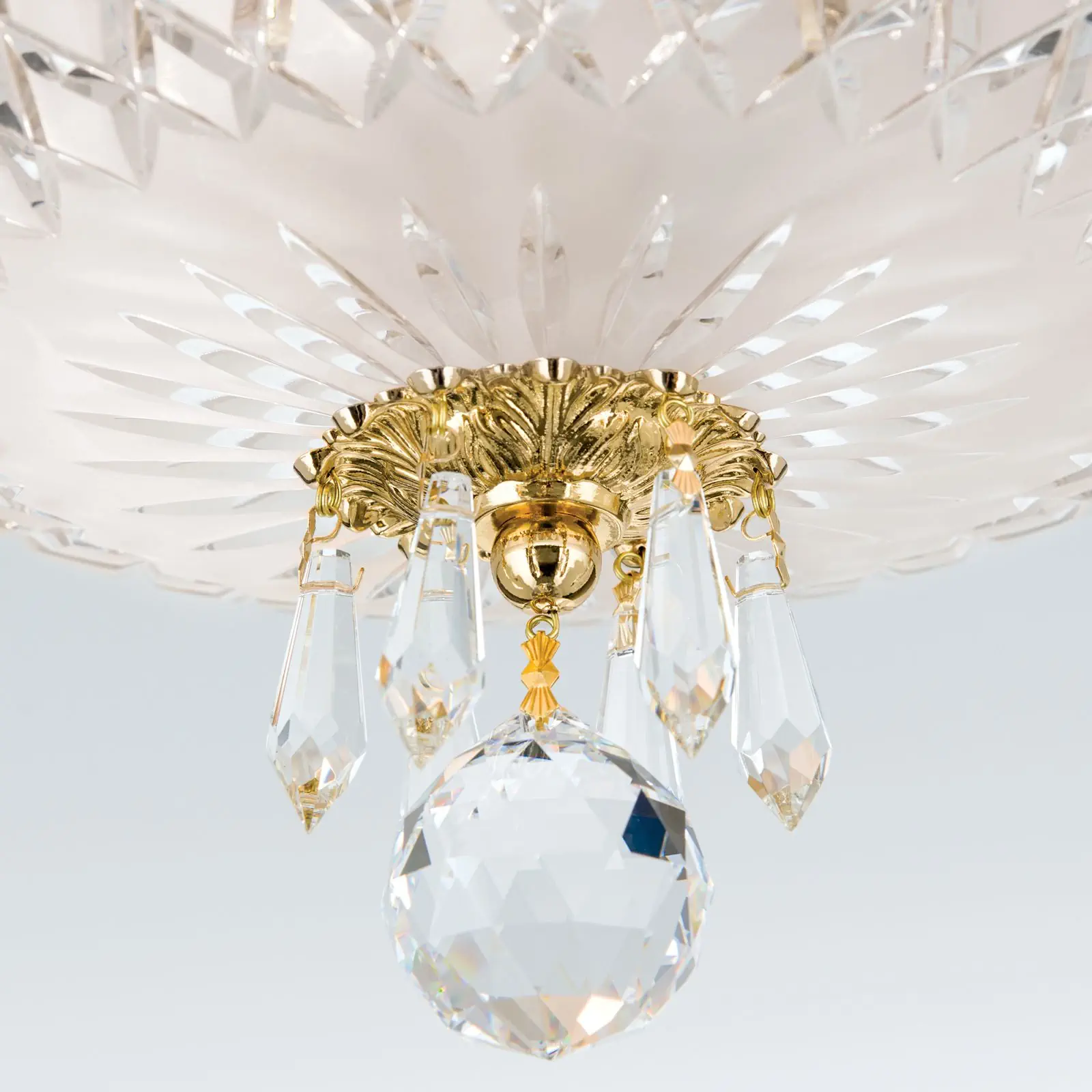 Plafonska lampa EMPIRE CRYSTAL, zlato, Ø 39 cm - 5