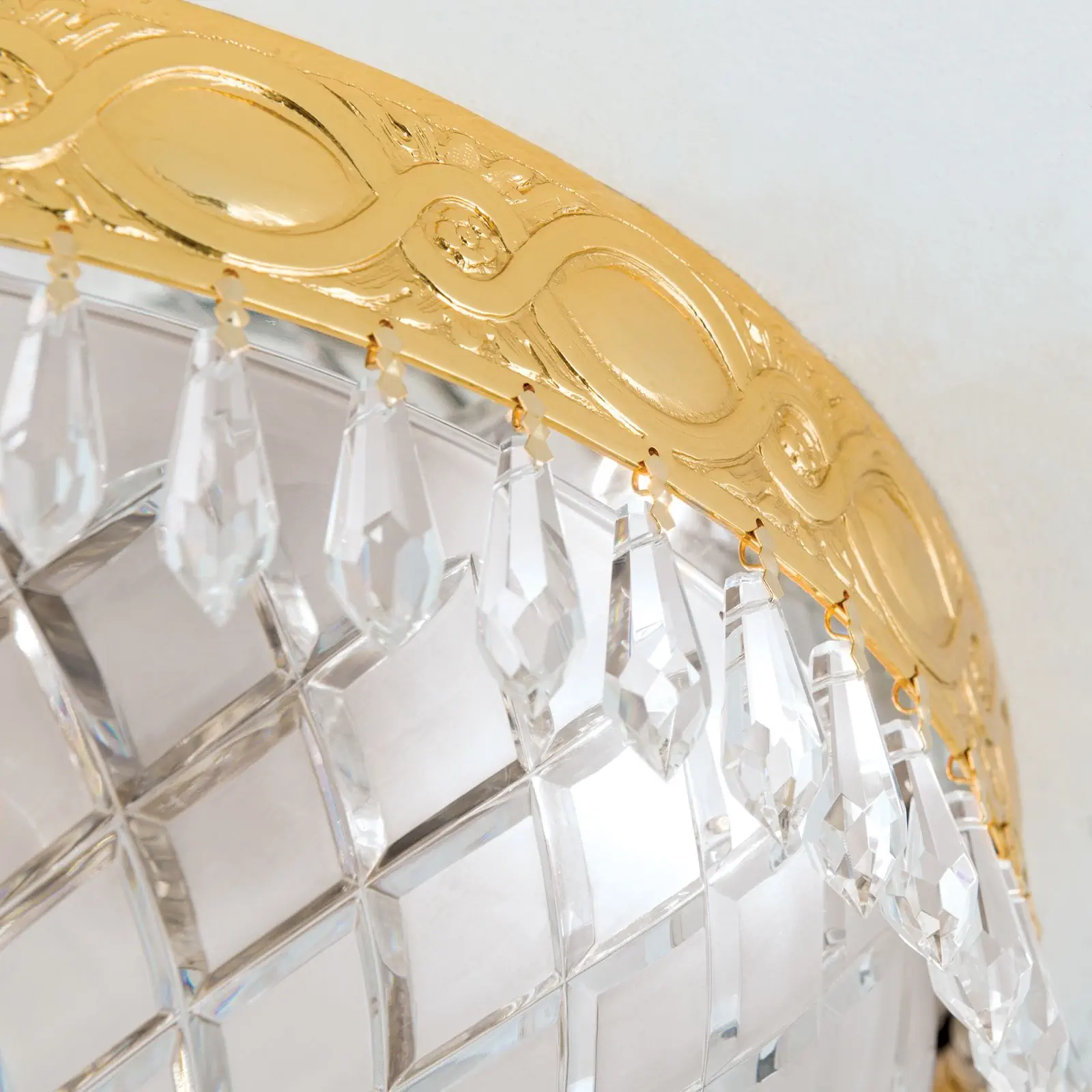 Plafonska lampa EMPIRE CRYSTAL, zlato, Ø 39 cm - 6