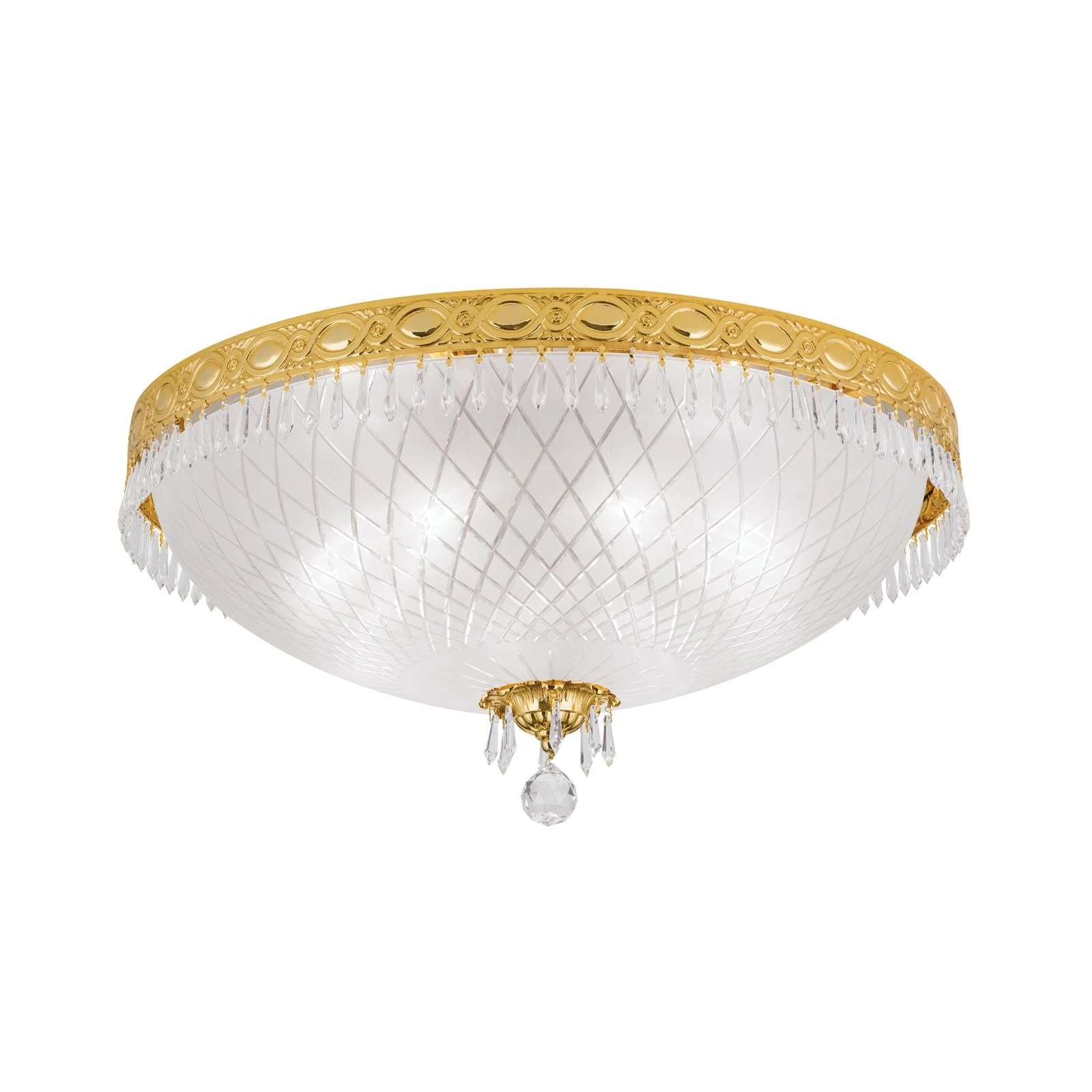 Plafonska lampa EMPIRE CRYSTAL, zlato, Ø 61 cm - 4