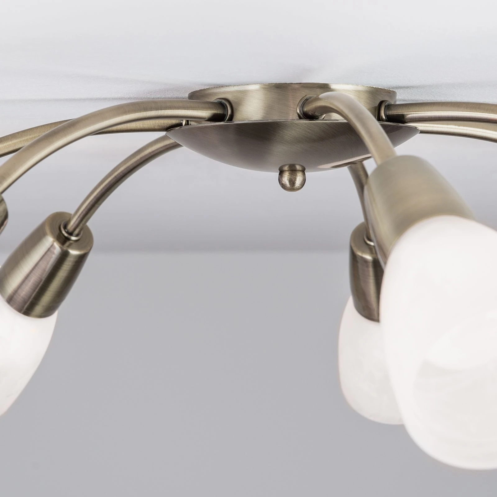 Plafonska lampa TULLO, antik mesing - 6