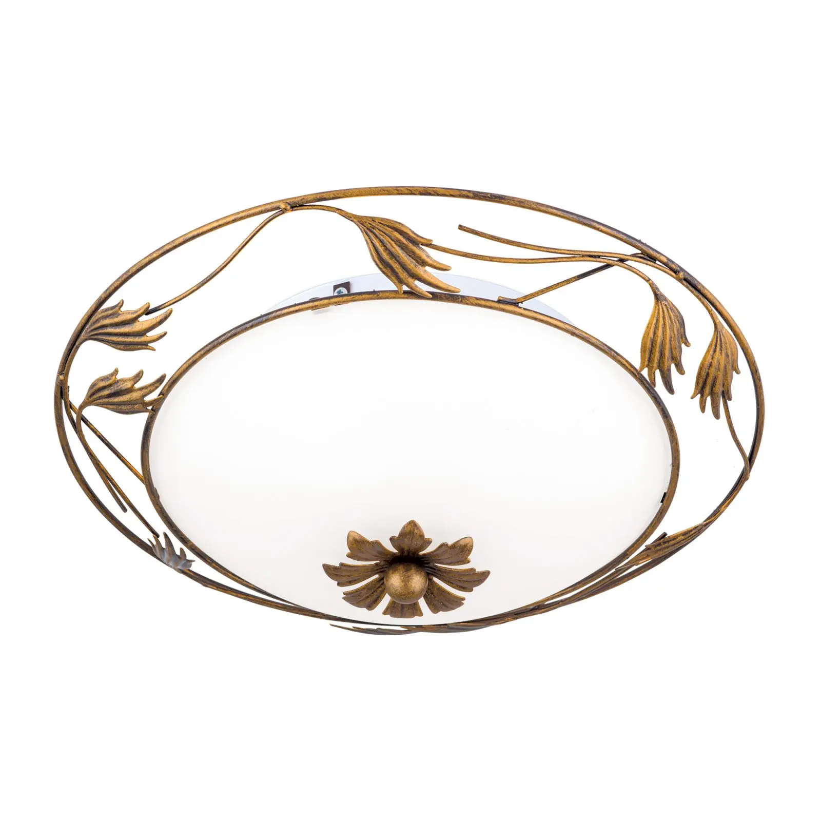 Plafonska lampa FLEUR, antik, Ø 40 cm - 4