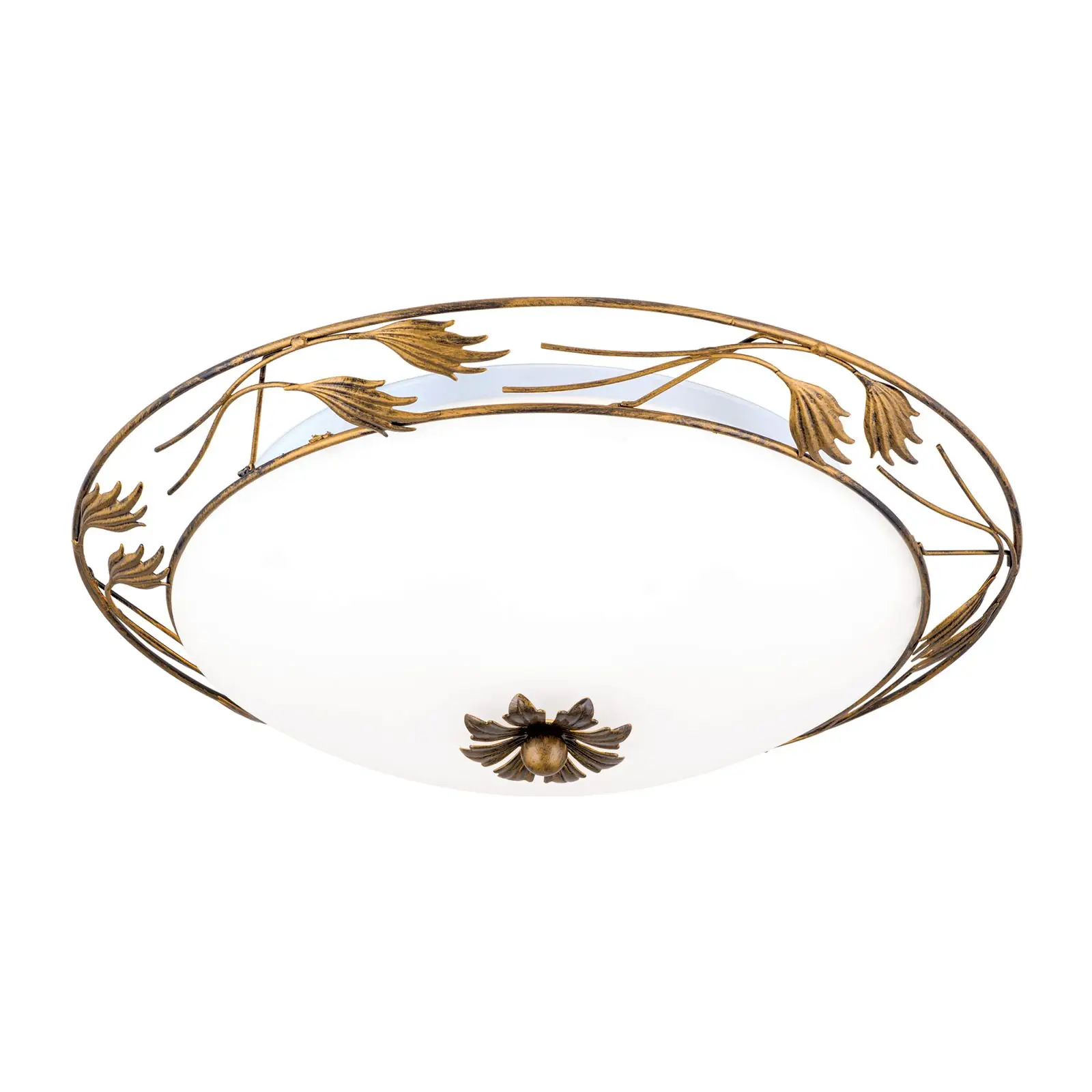 Plafonska lampa FLEUR, antik, Ø 50 cm - 4