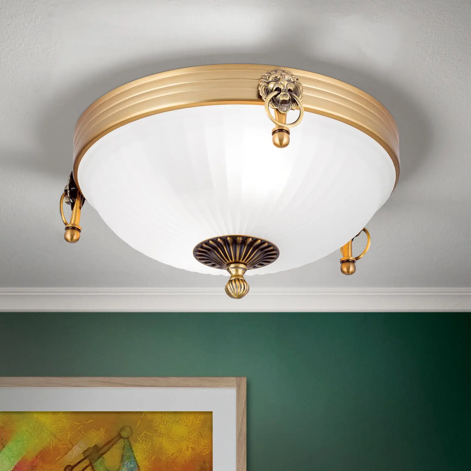 Plafonska lampa ROCCA, bronza, Ø 31 cm - 2