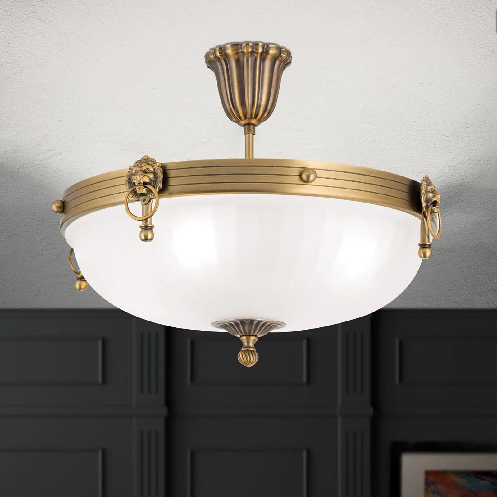 Plafonska lampa ROCCA, bronza, Ø 43 cm - 2