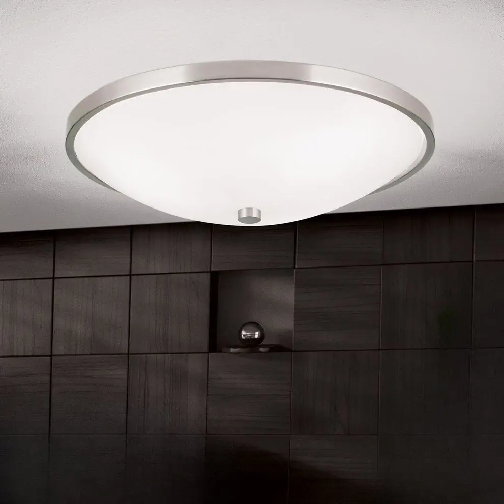 Plafonska lampa AIDA, saten, Ø 40 cm - 1