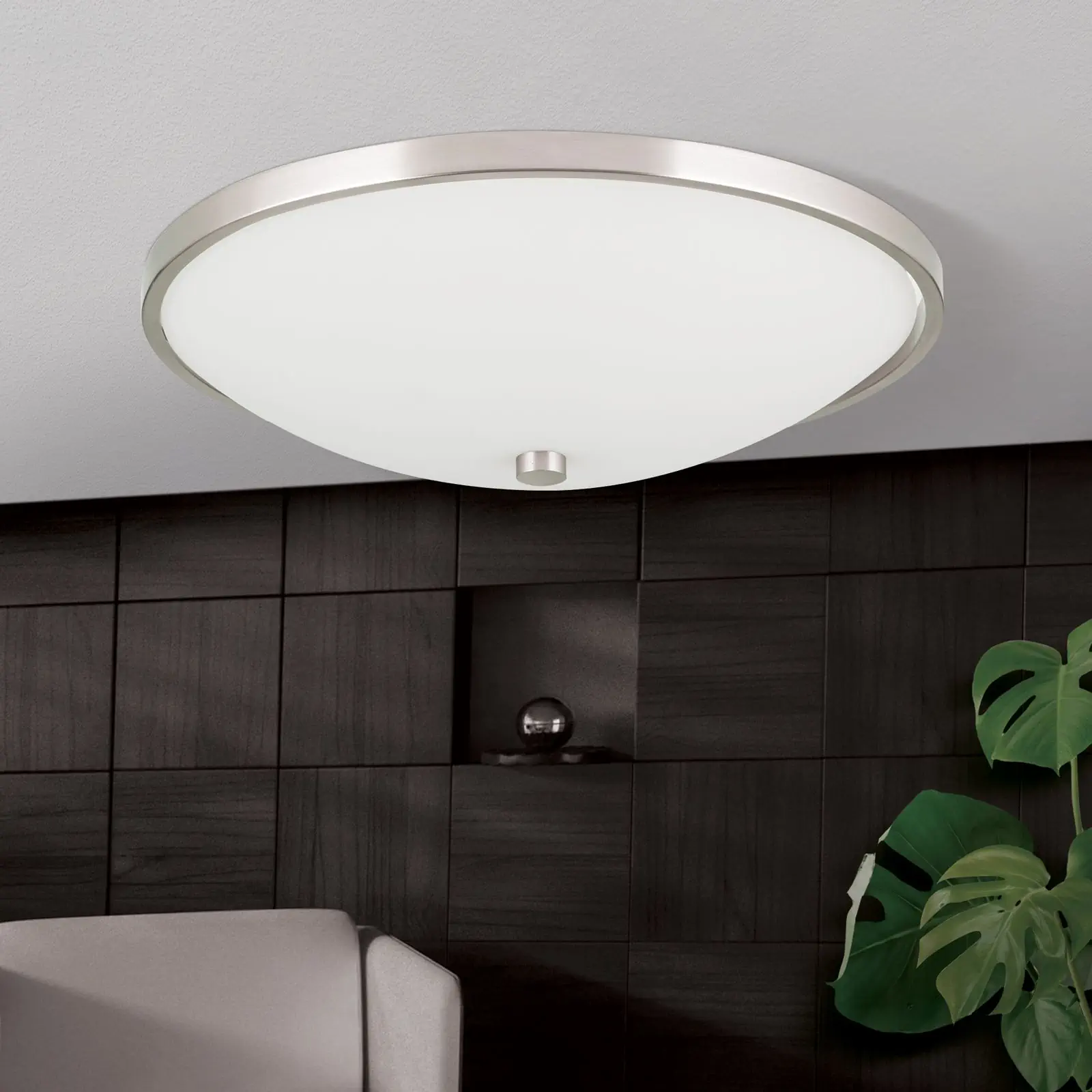 Plafonska lampa AIDA, saten, Ø 40 cm - 3