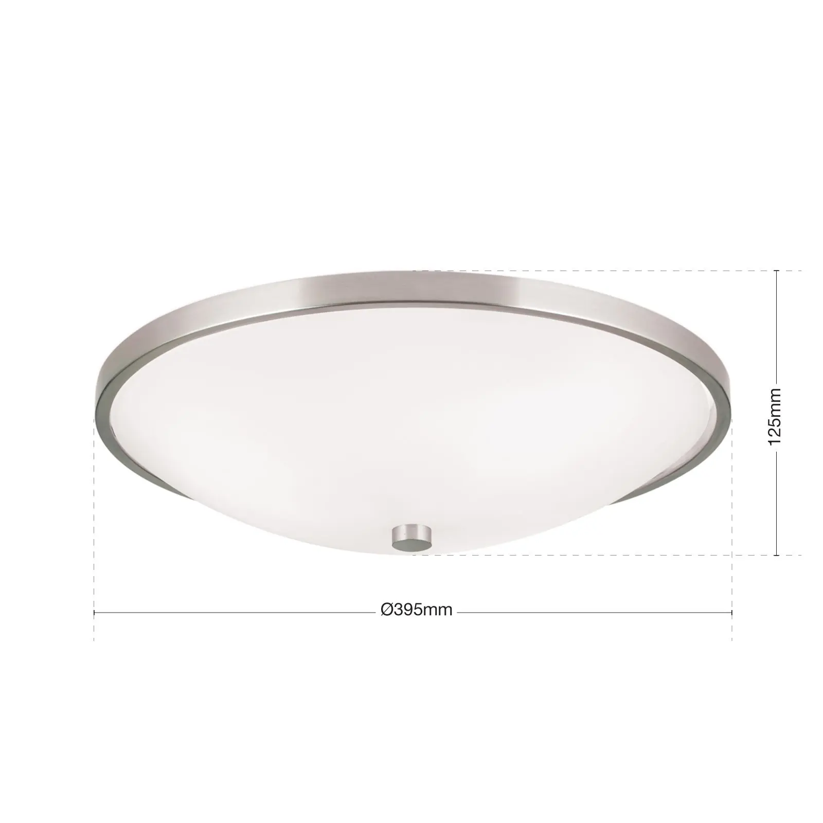 Plafonska lampa AIDA, saten, Ø 40 cm - 7