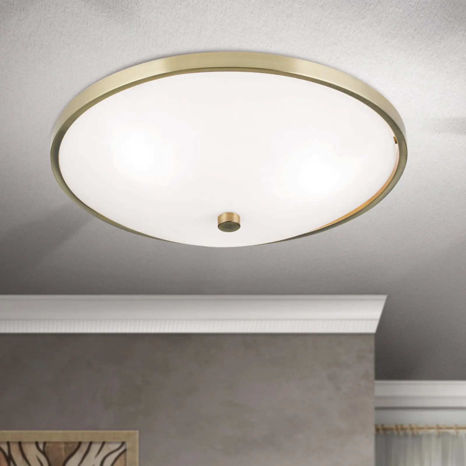 Plafonska lampa AIDA, patina, Ø 40 cm - 2