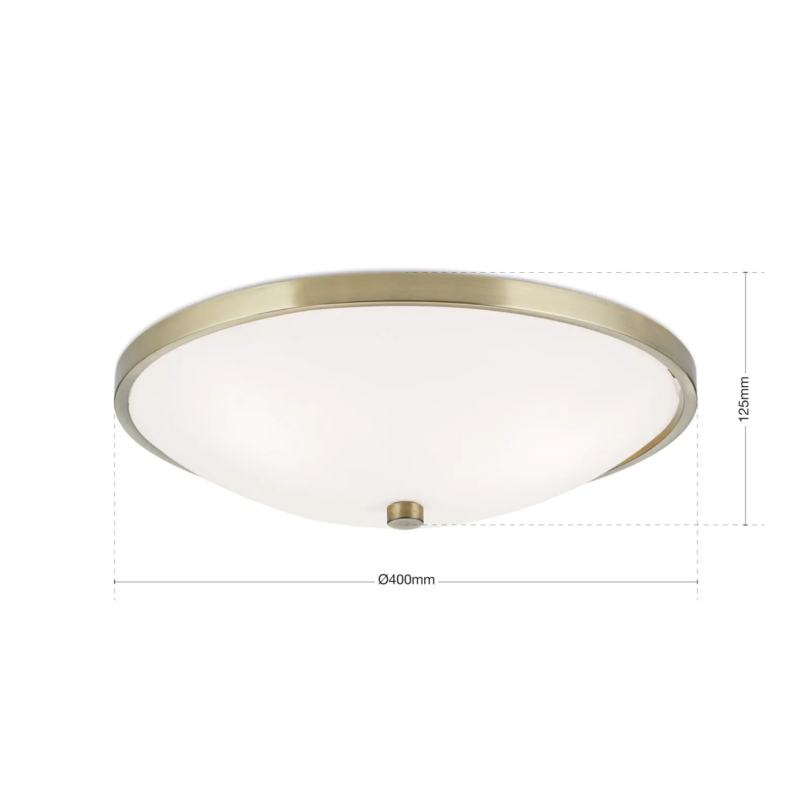 Plafonska lampa AIDA, patina, Ø 40 cm - 8