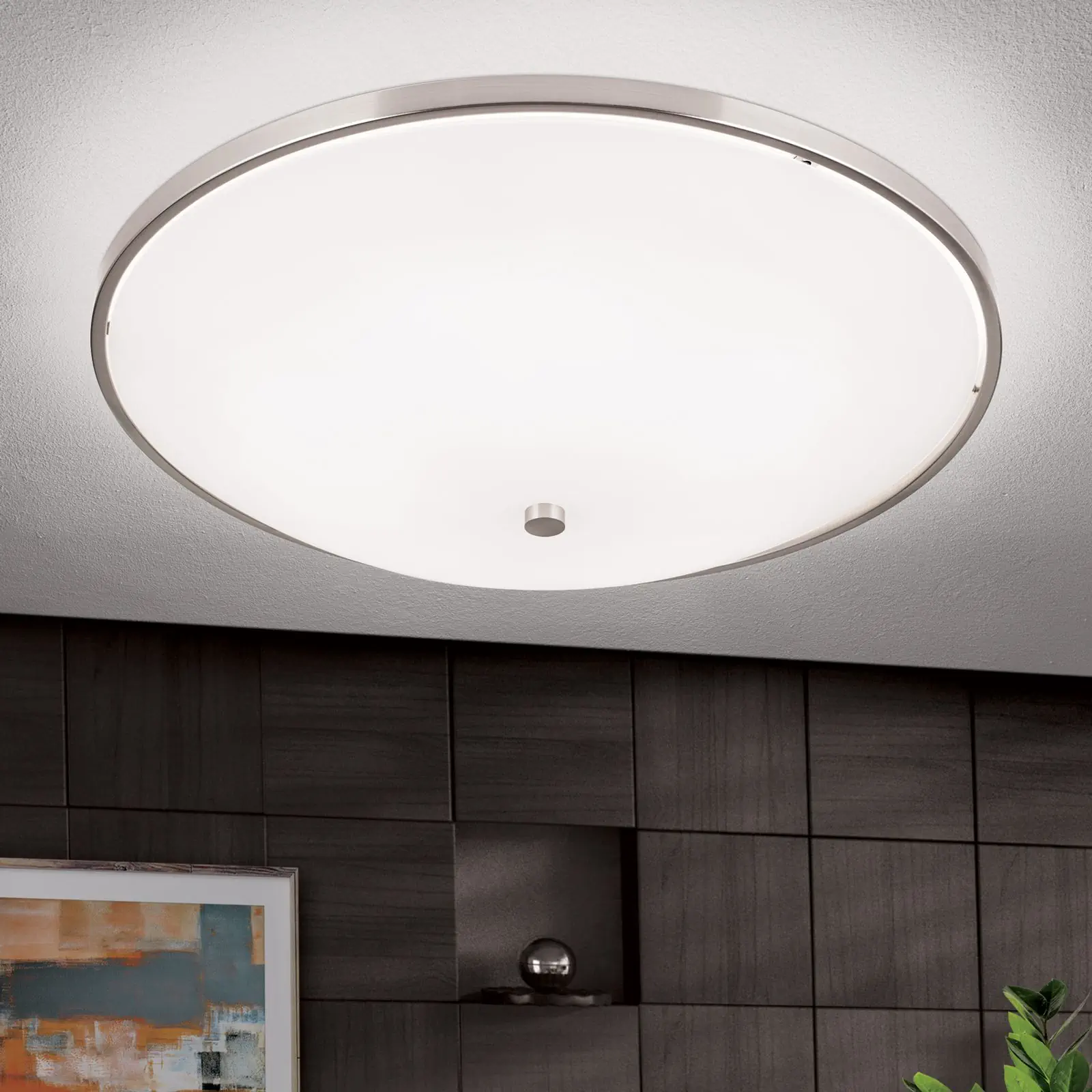 Plafonska lampa AIDA, saten, Ø 56 cm - 2