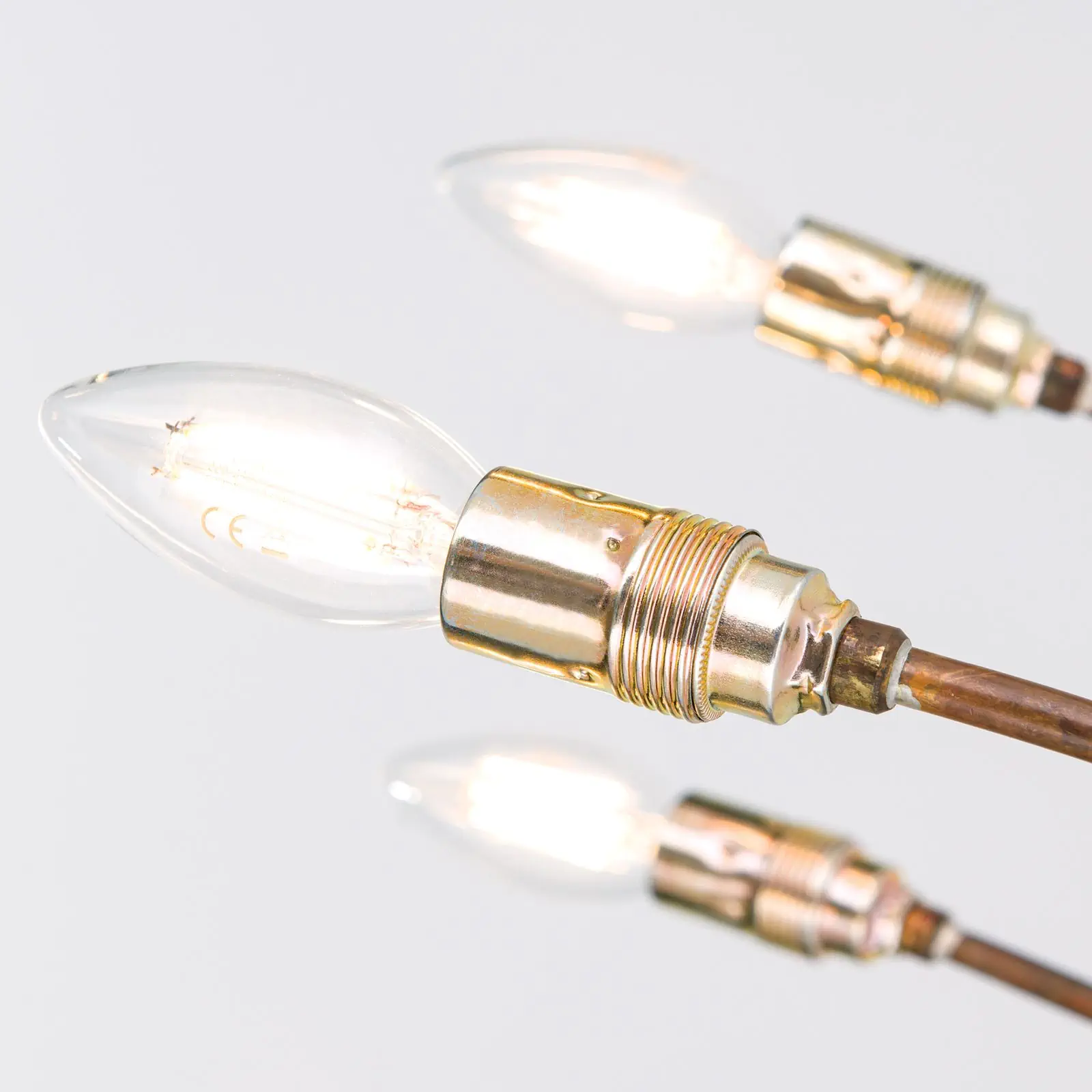 Plafonska lampa COPPY, 5 izvora svetla, bakar - 5