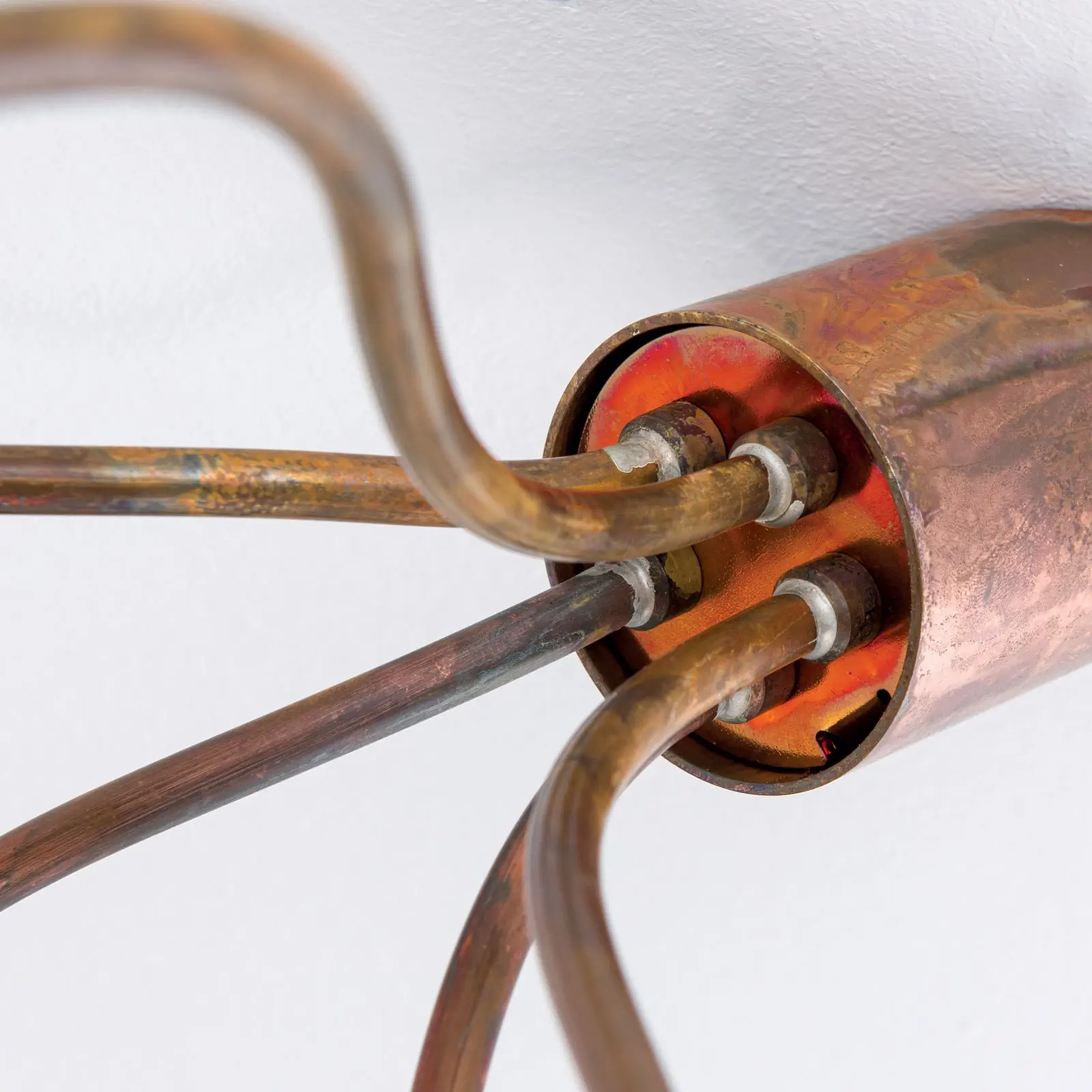 Plafonska lampa COPPY, 5 izvora svetla, bakar - 6