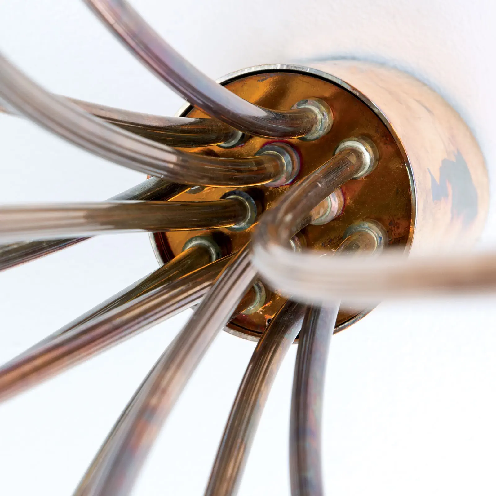 Plafonska lampa COPPY, 12 izvora svetla, bakar - 6