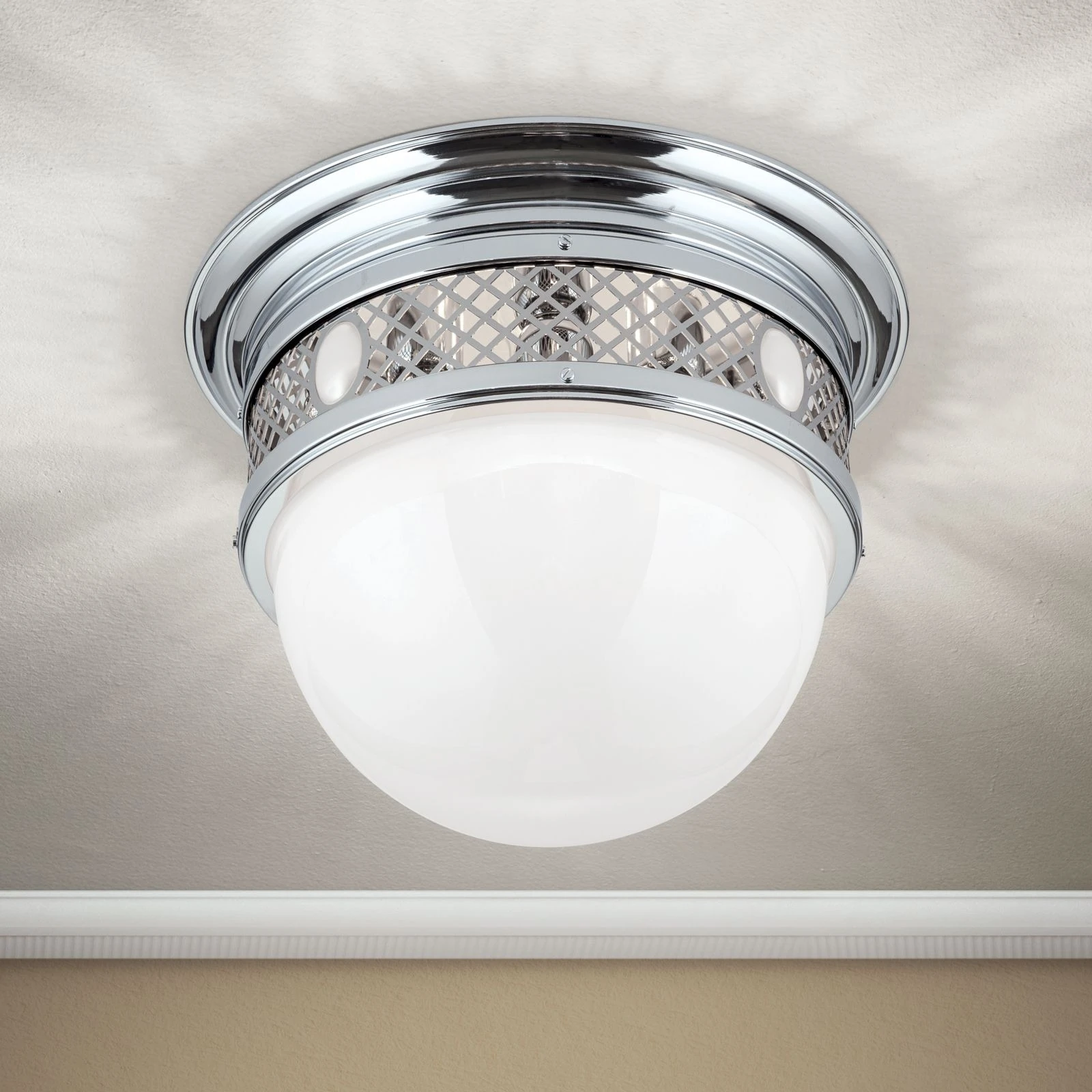 Plafonska lampa ALT WIEN, nikl, 39 cm - 2