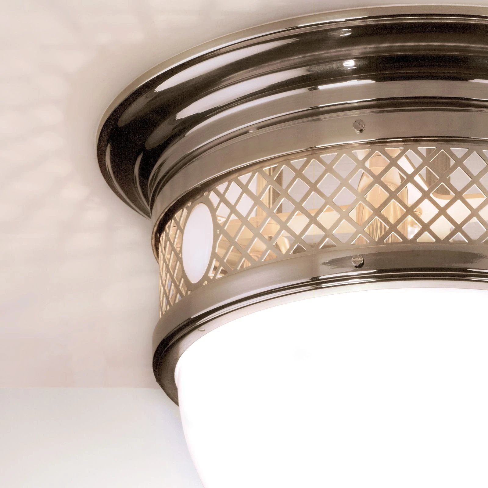 Plafonska lampa ALT WIEN, antik mesing, 39 cm - 3