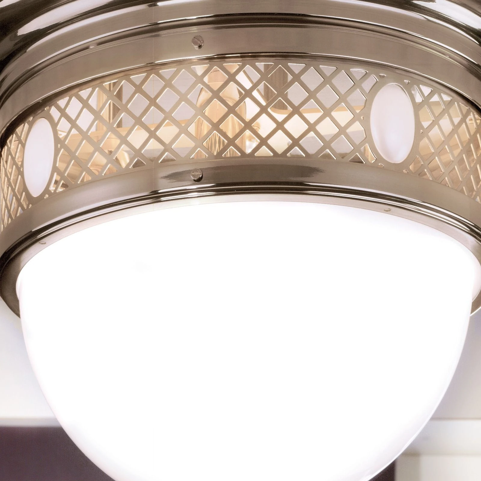 Plafonska lampa ALT WIEN, antik mesing, 39 cm - 4