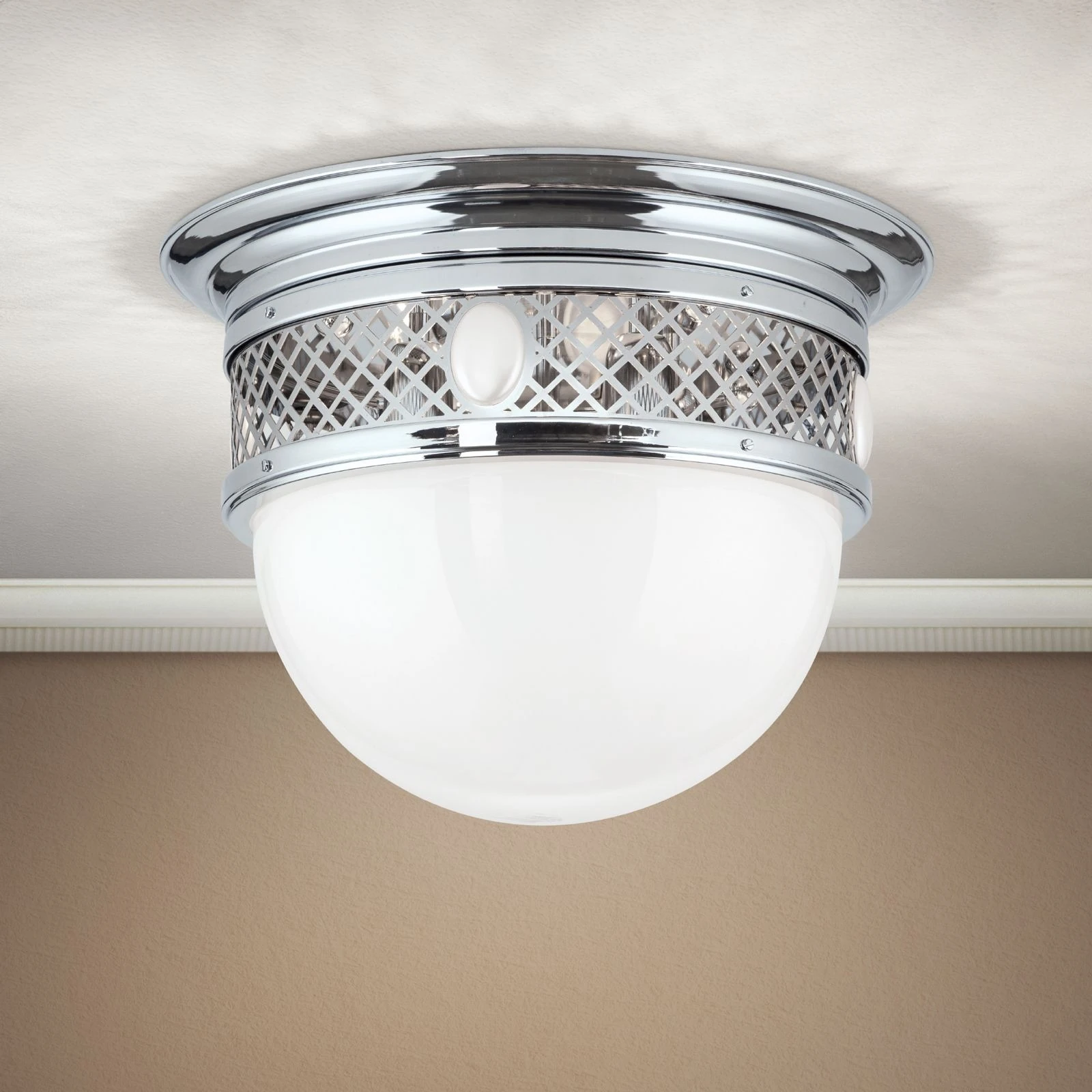 Plafonska lampa ALT WIEN, nikl, 48 cm - 1